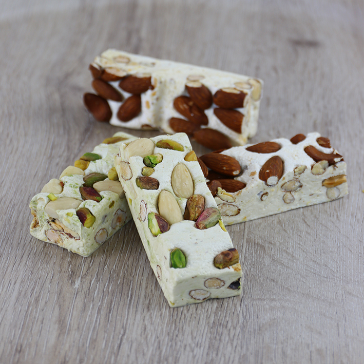 Soft Nougat Bars Traditional