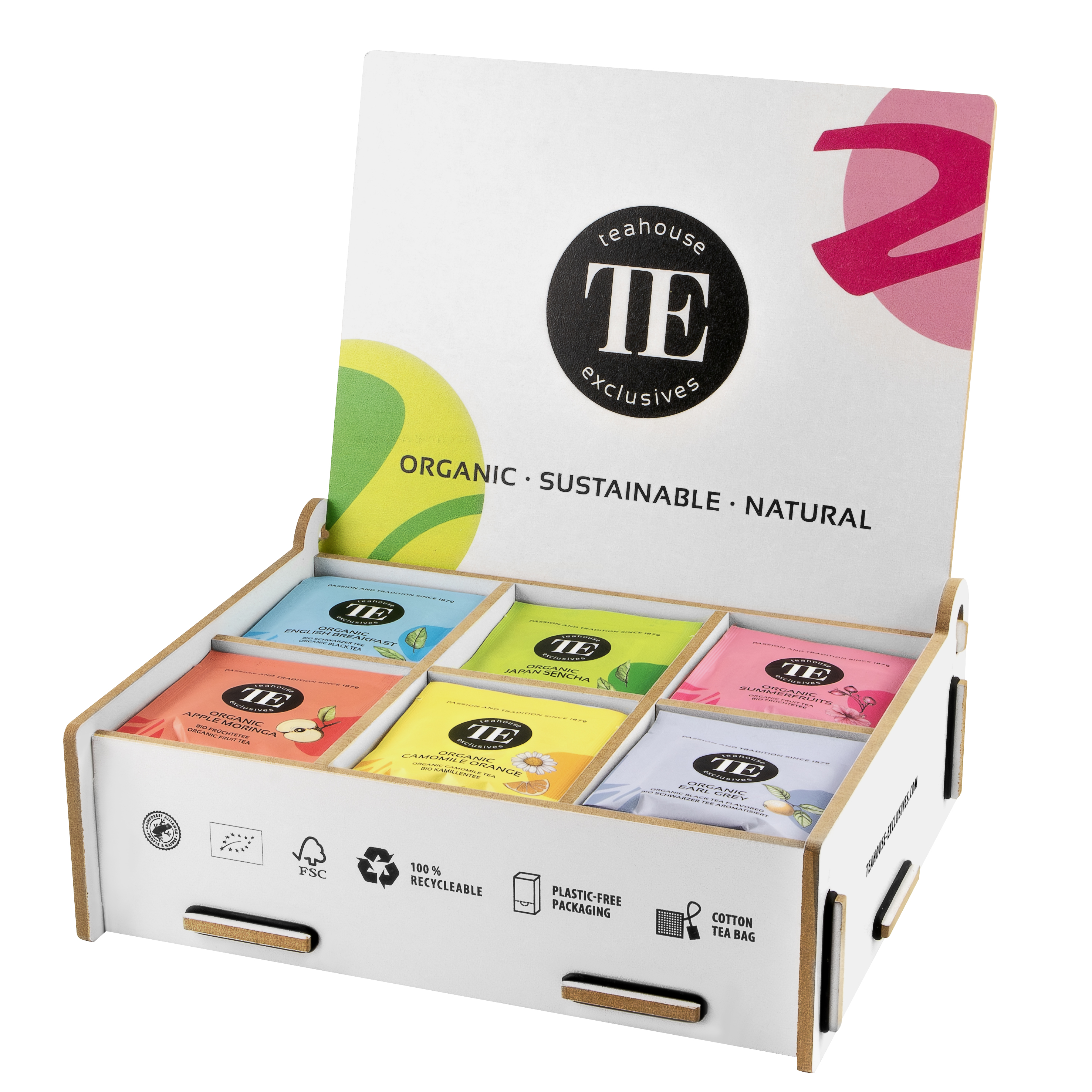 TE Organic Tea Presentation Box 1 pc