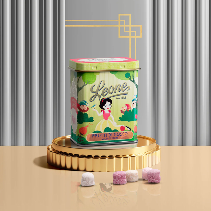 Display Mixed Pastilles Tin Fairy Tale