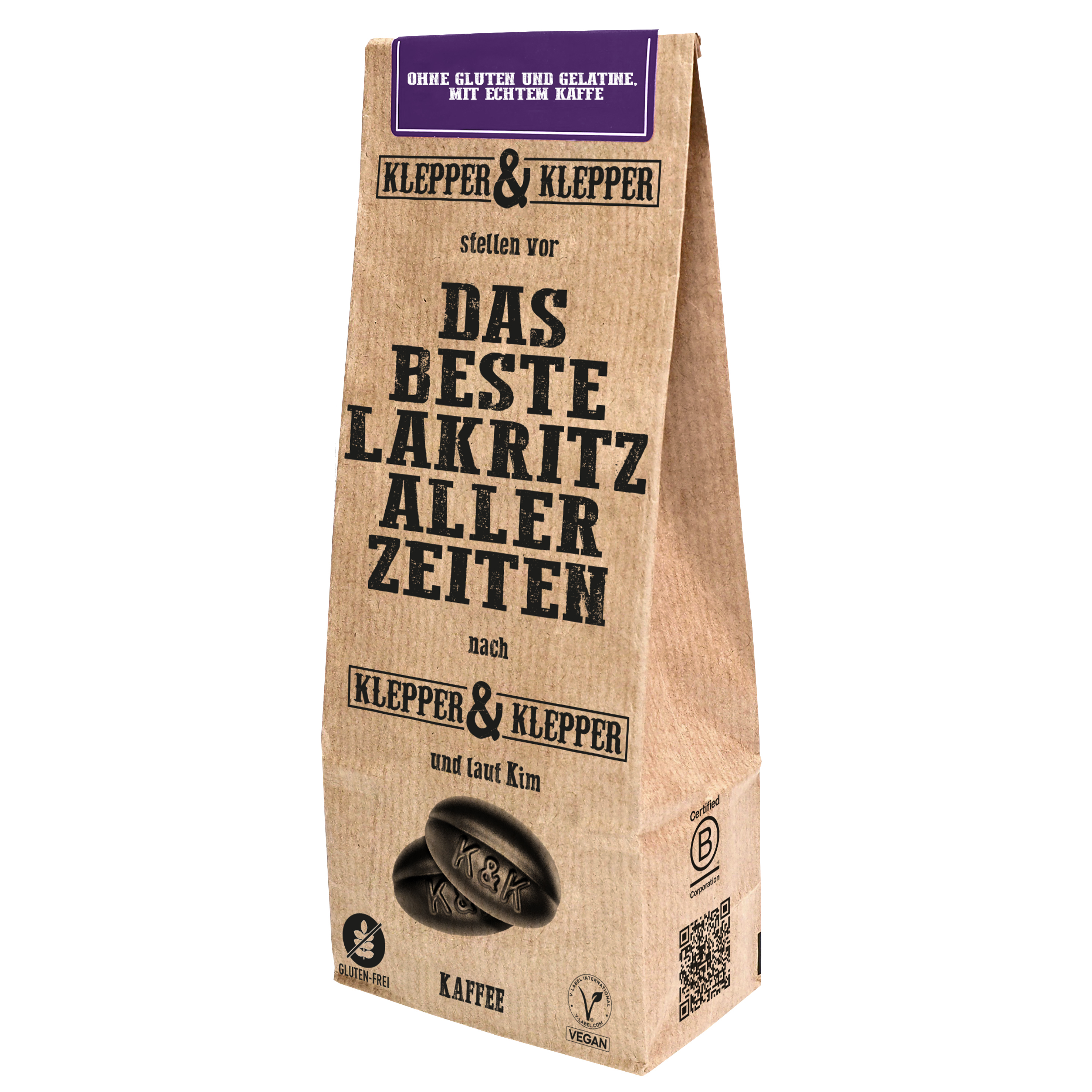 Klepper & Klepper Liquorice Coffee 200 g
