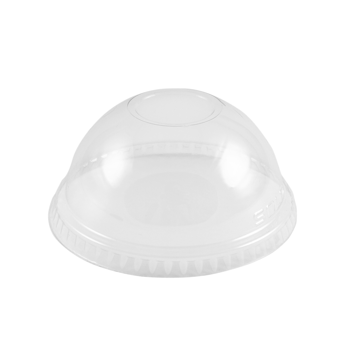 Dome Lid Clear, closed 12 oz.