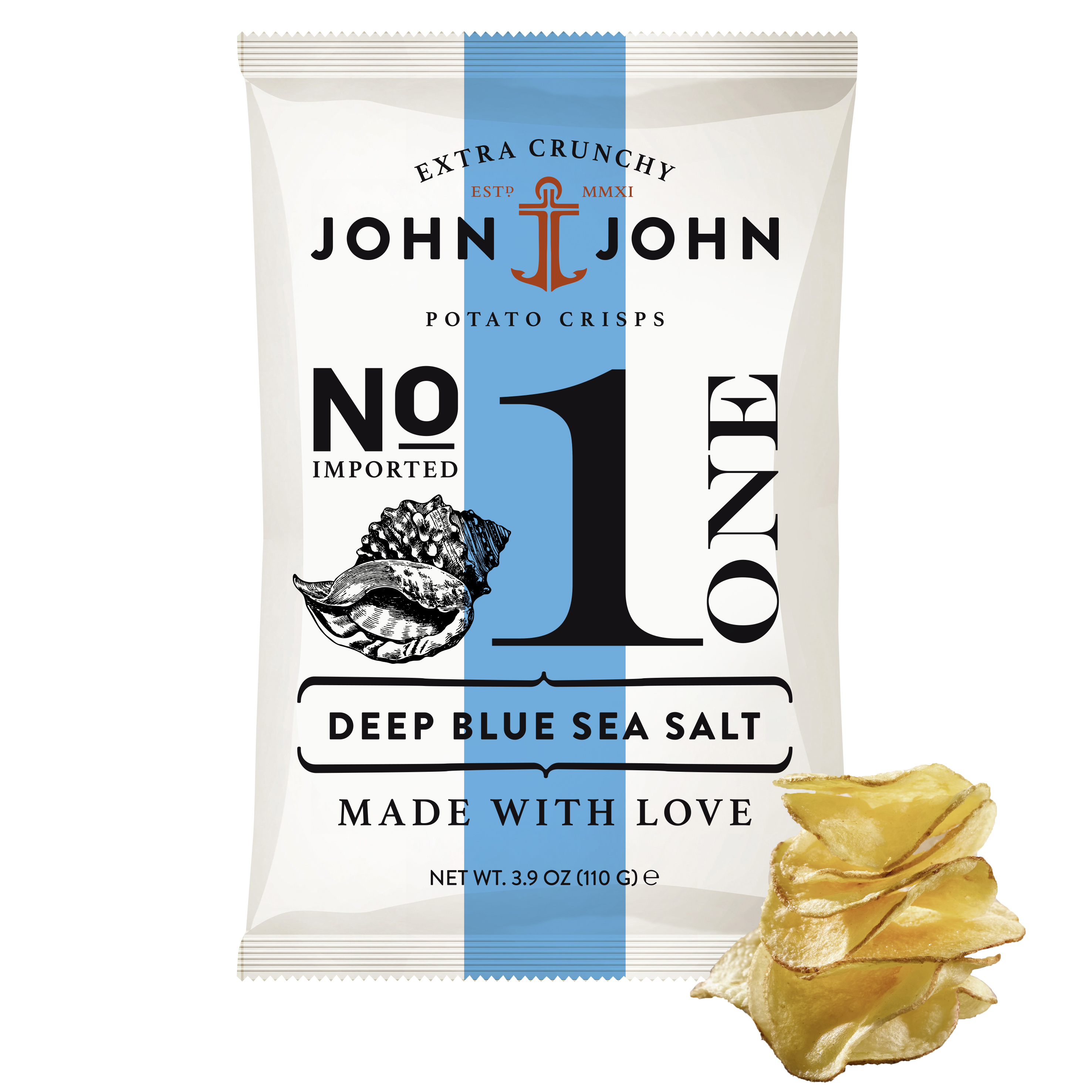 No. 1 Crisps Sea Salt