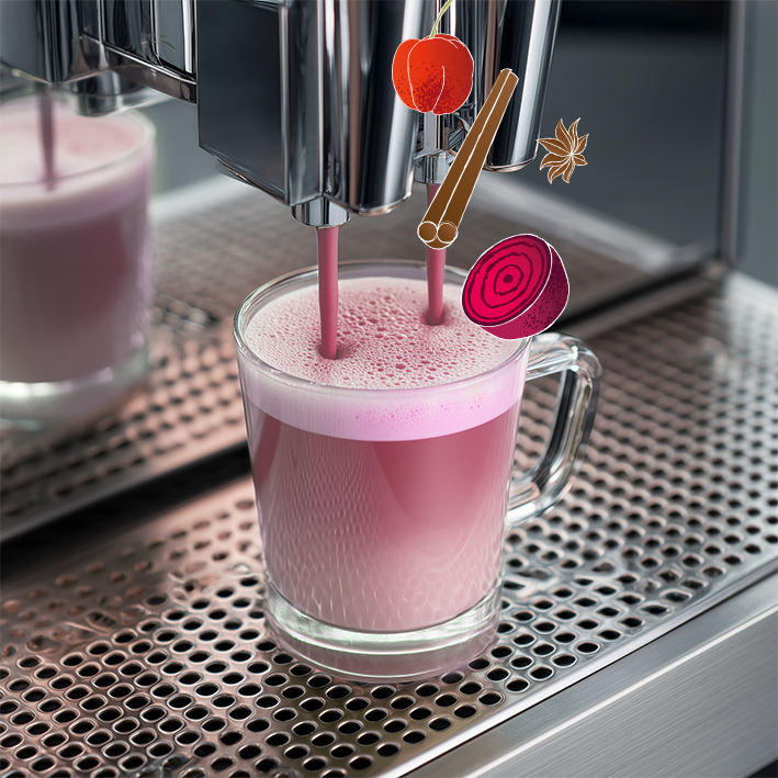 Pink Superfood Latte