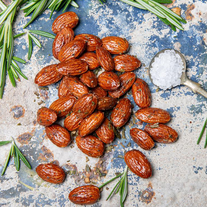 French Rosemary Almonds