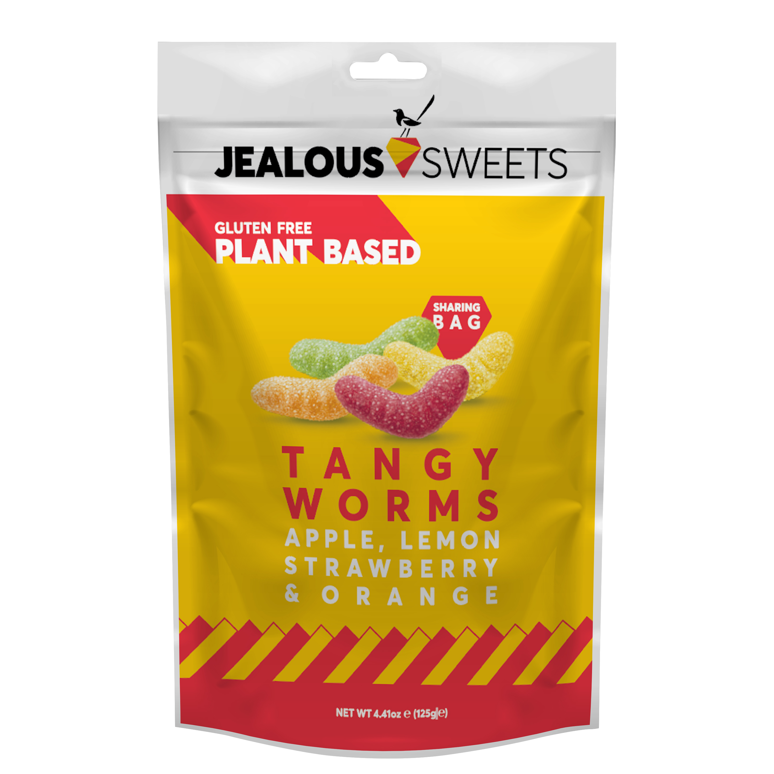 Vegan Fruit Gum Tangy Worms