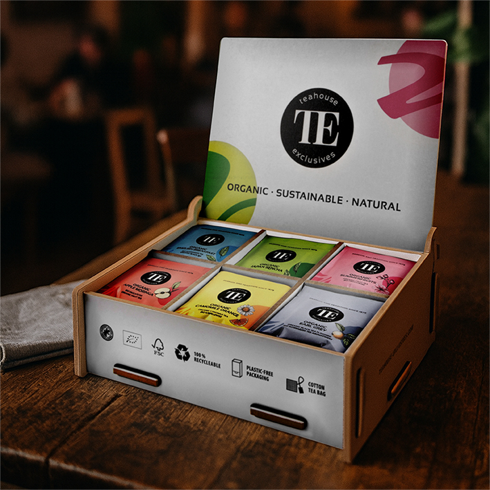 TE Organic Tea Presentation Box 1 pc