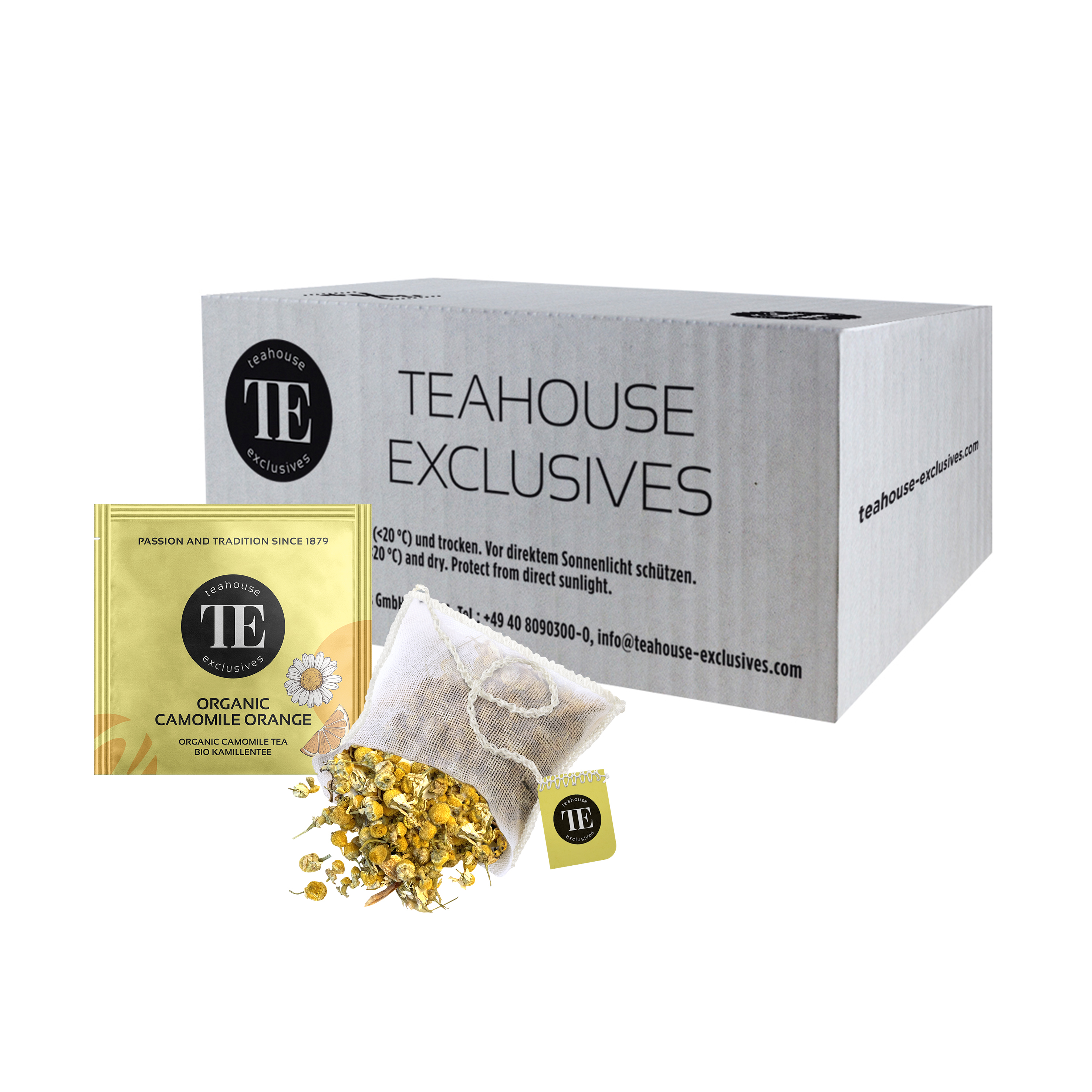 Organic Camomile Orange, 100er Box