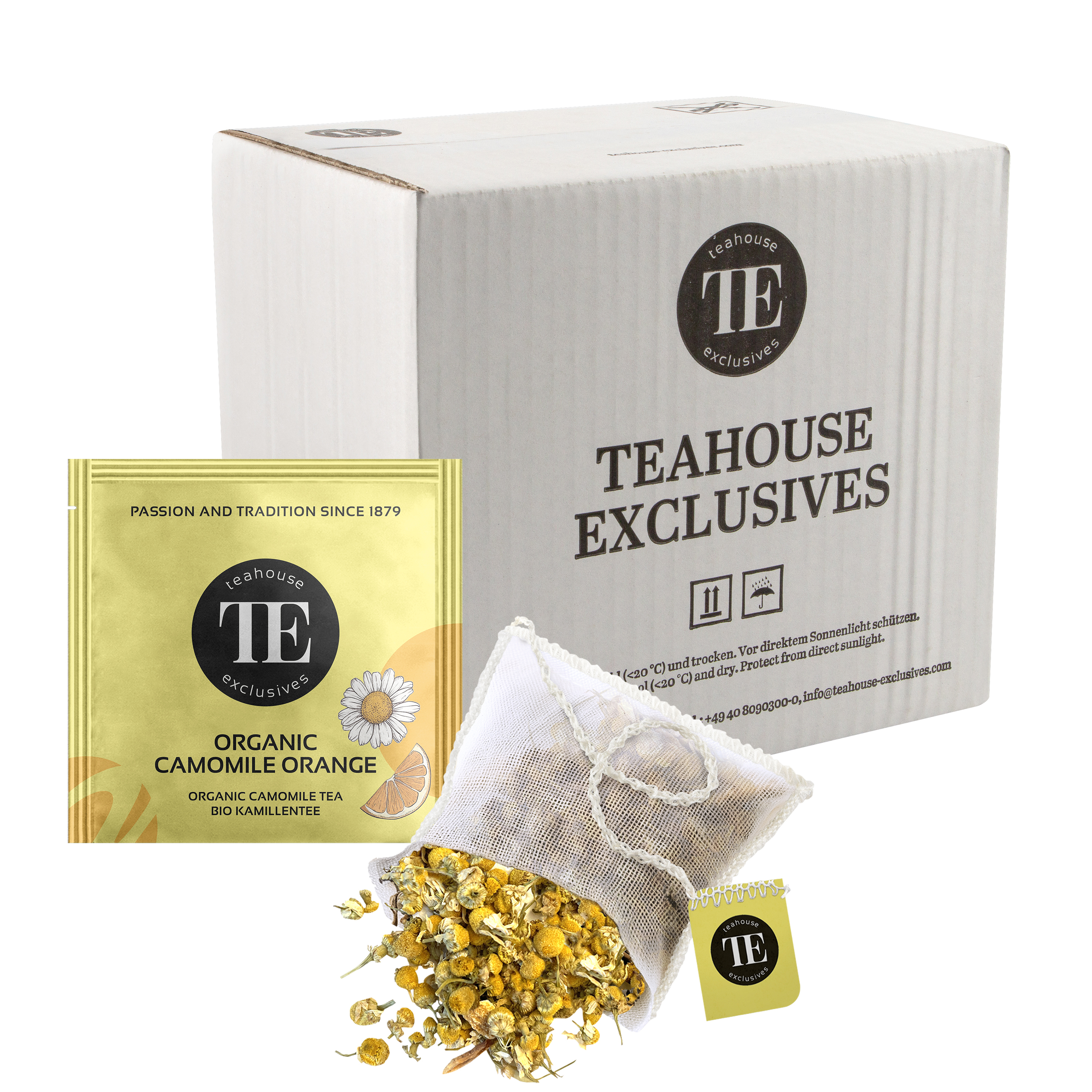 Organic Camomile Orange, 100er Box