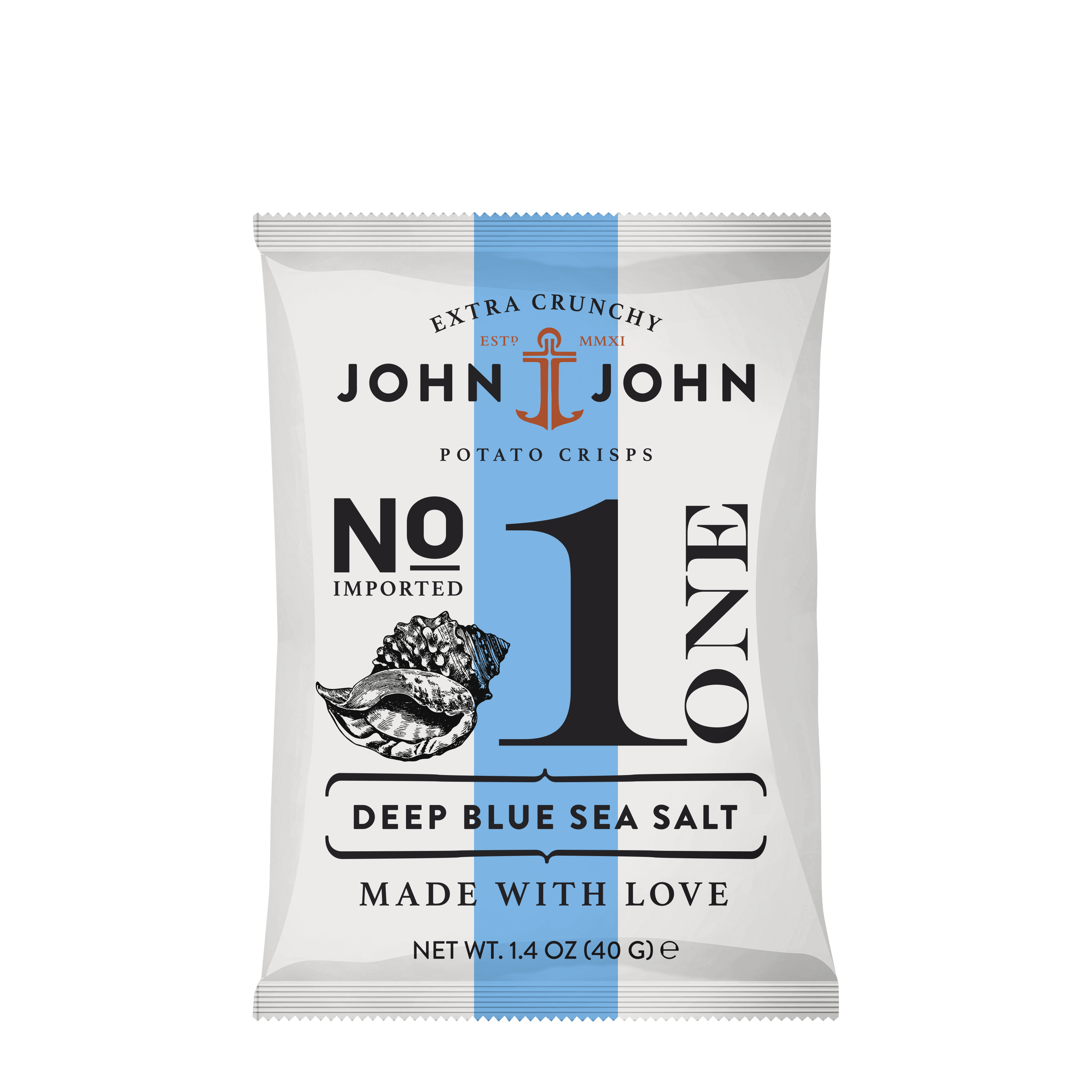 No. 1 Crisps Sea Salt