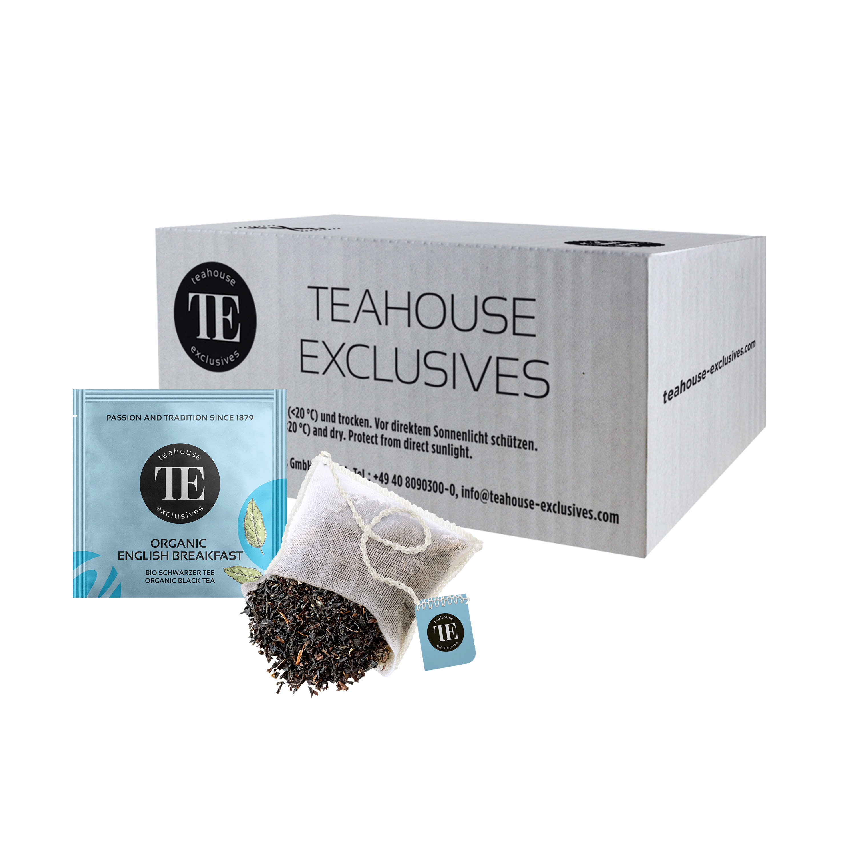 Organic English Breakfast, 100er Box