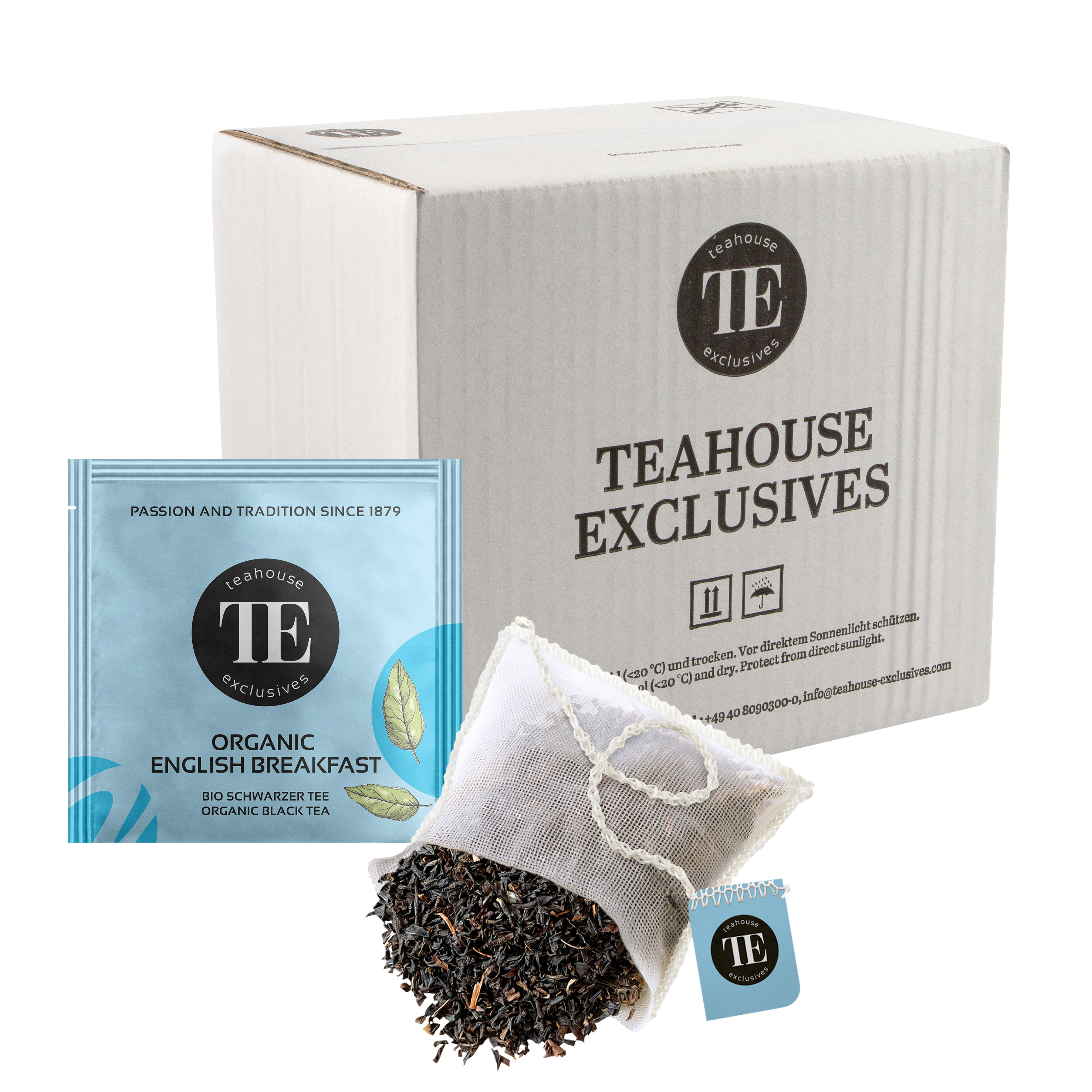 Organic English Breakfast, 100er Box