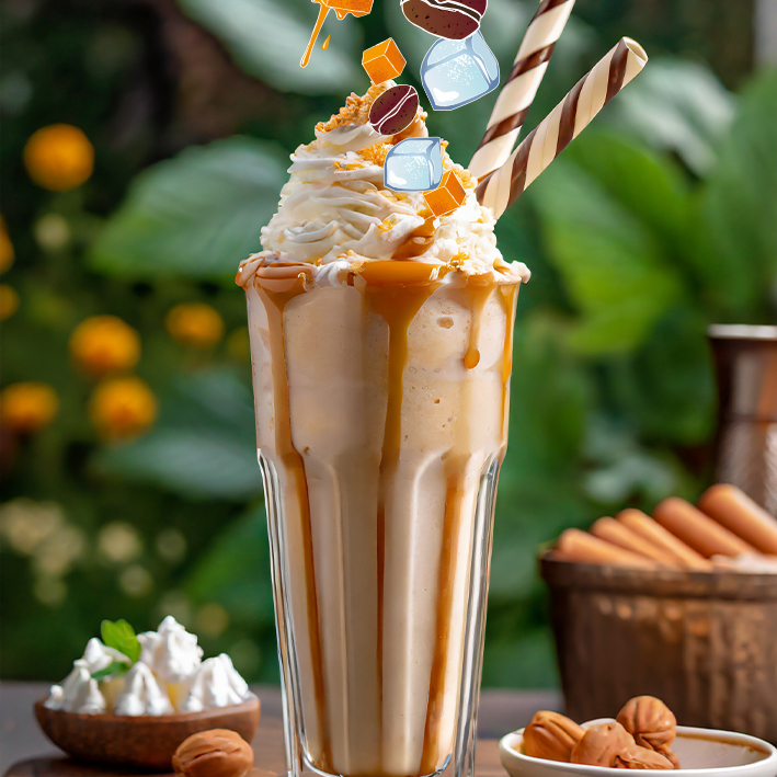 Toffee Coffee ­Frappé