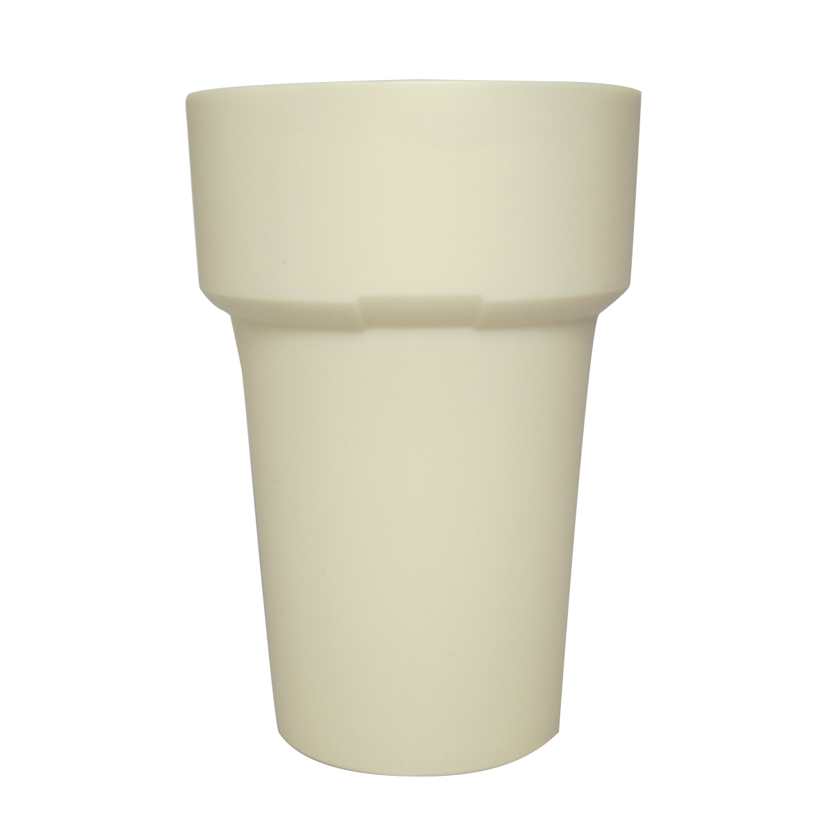 Re-Fillable Coffee Cup 300-400 ml Beige