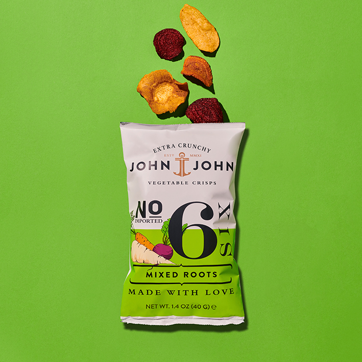 No. 6 Vegetable Crisps Mixed Roots