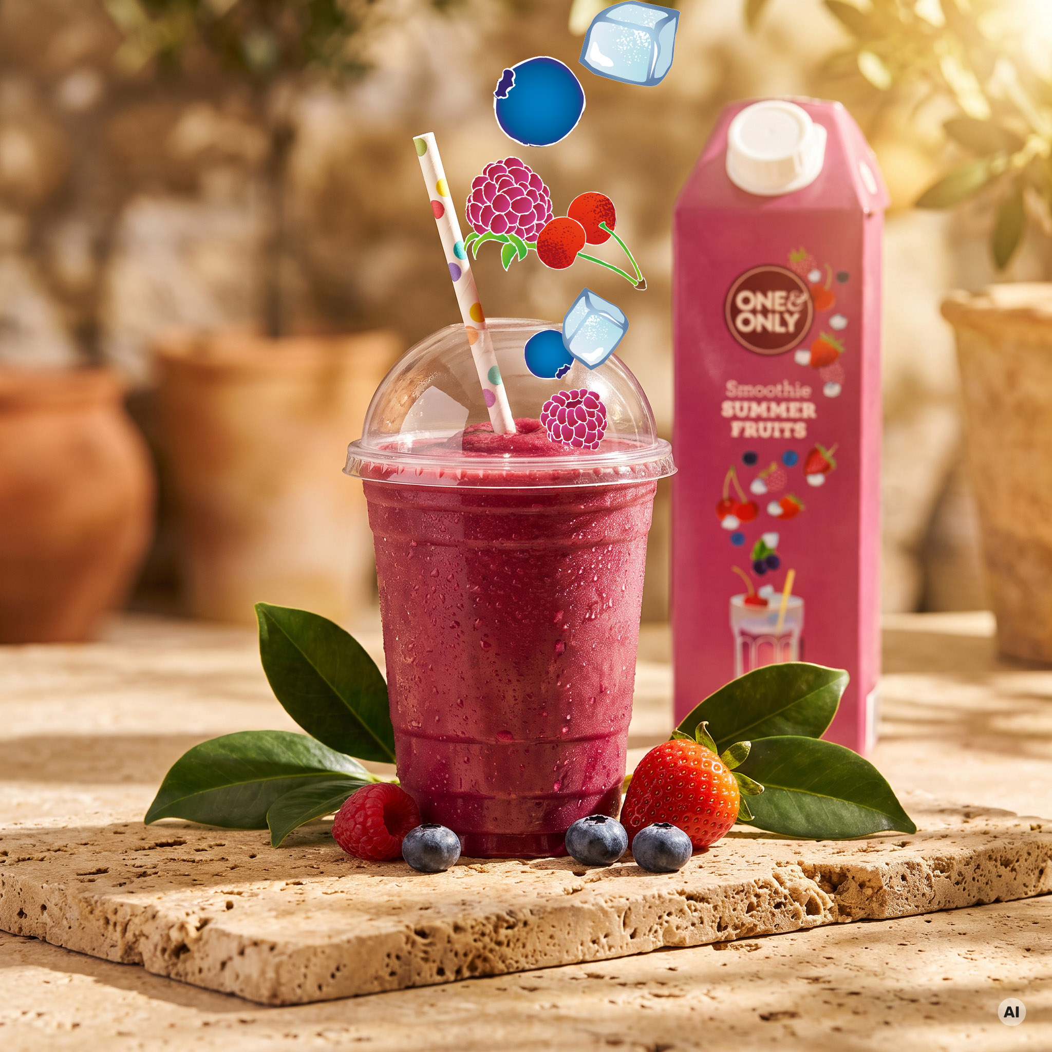 Summer Fruits Smoothie