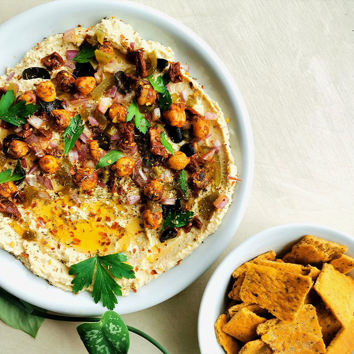 Pita Chips Sundried Tomato & Basil
