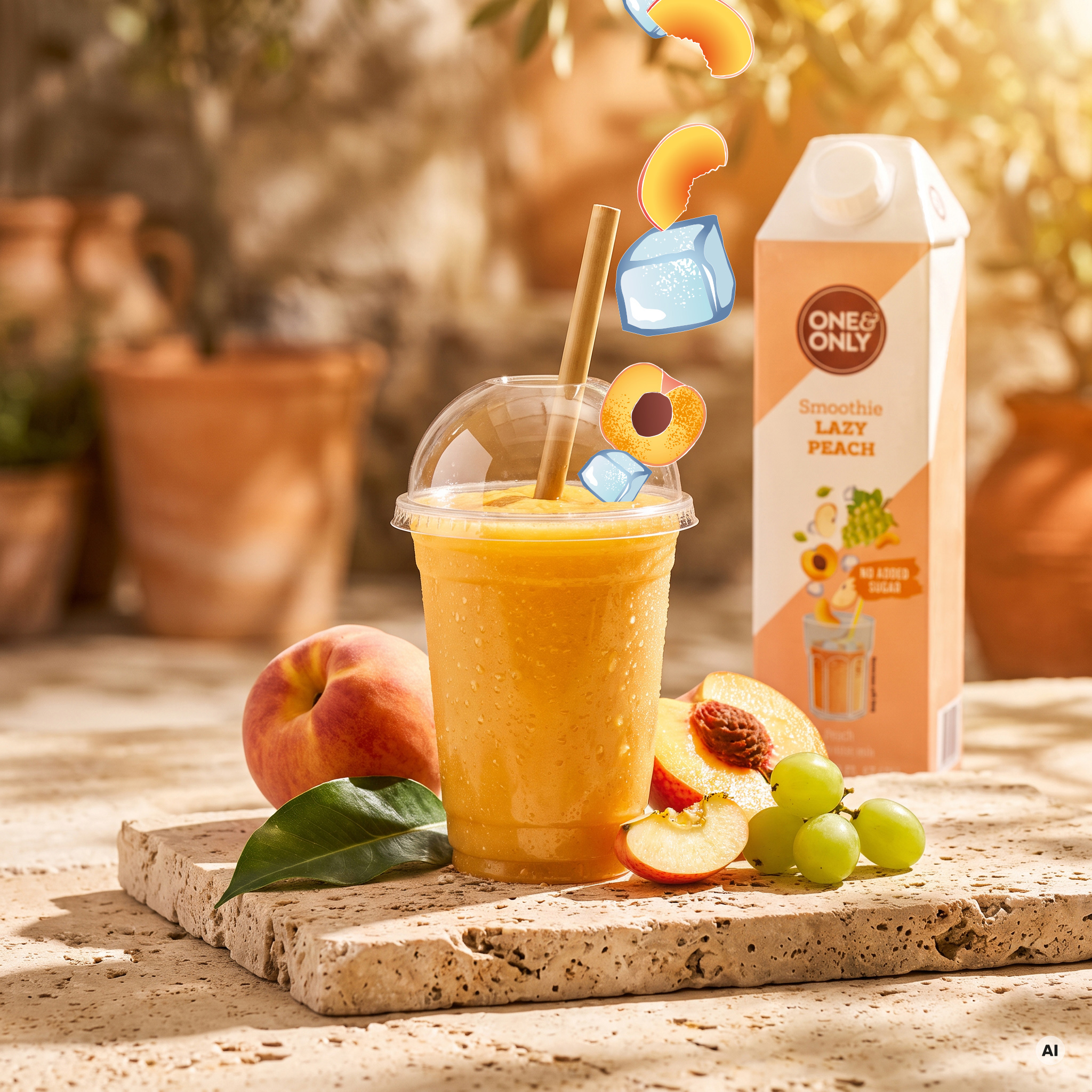 Smoothie Lazy Peach