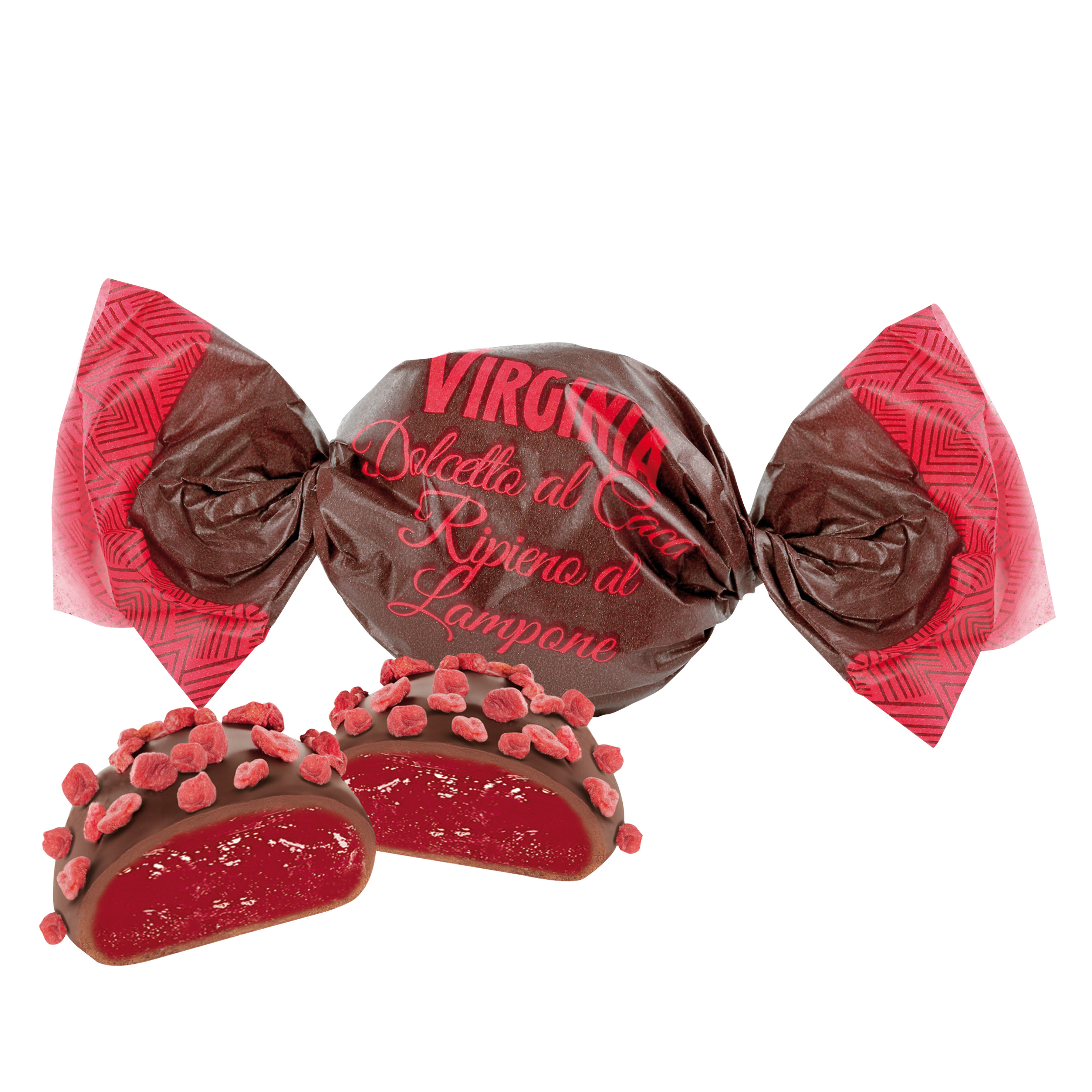 Filled Cocoa Biscuit Raspberry