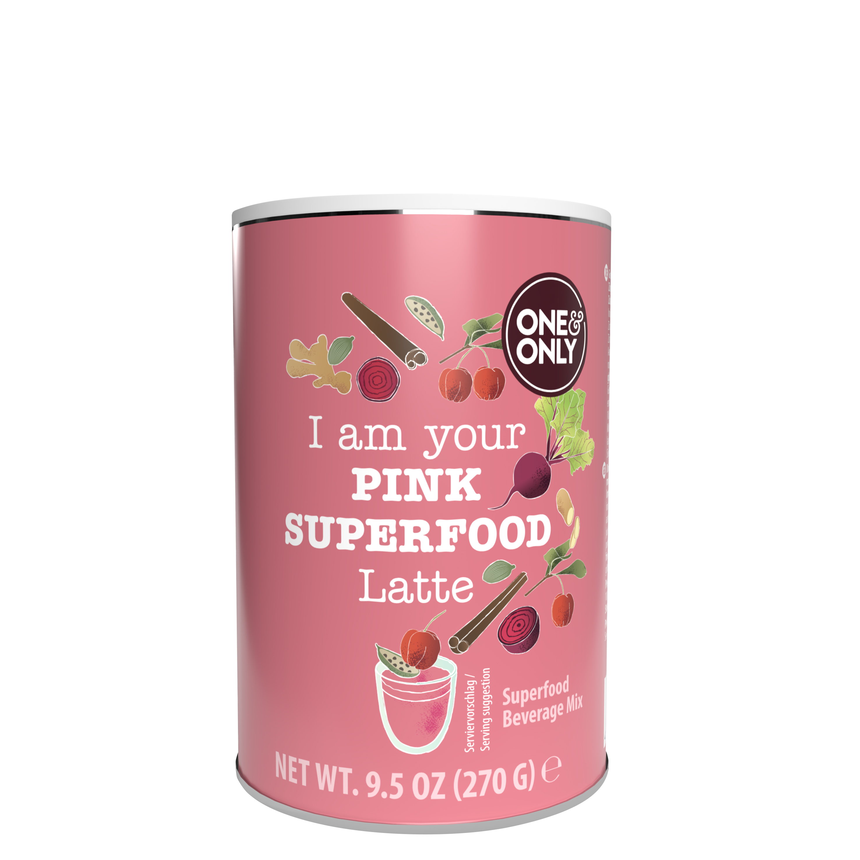 Pink Superfood Latte