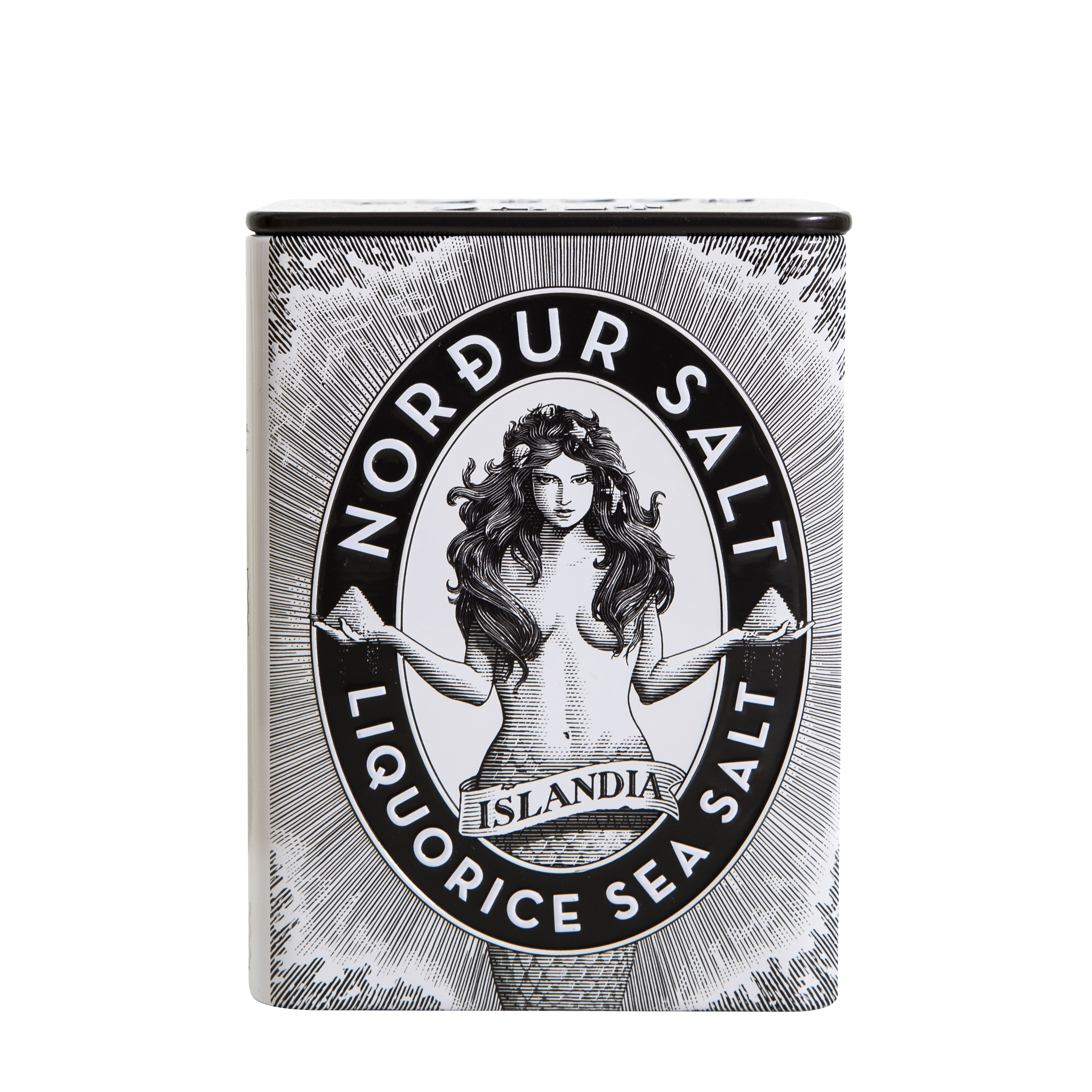 Arctic Sea Salt Flakes Liquorice Tin