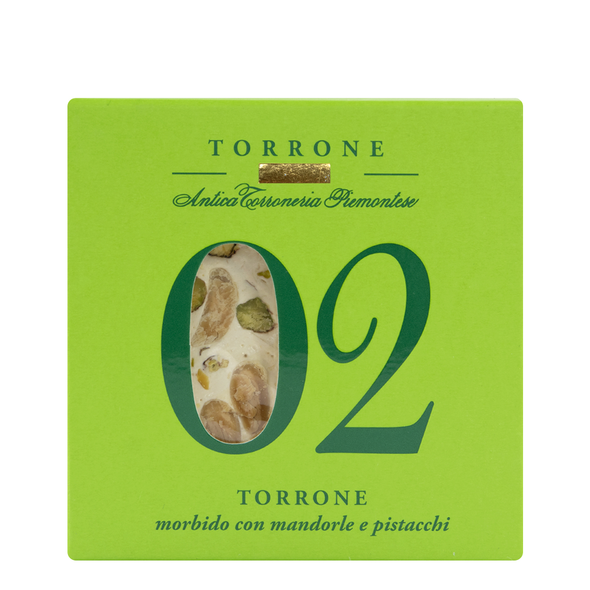 No 2 Torrone Soft Almond & Pistacchio