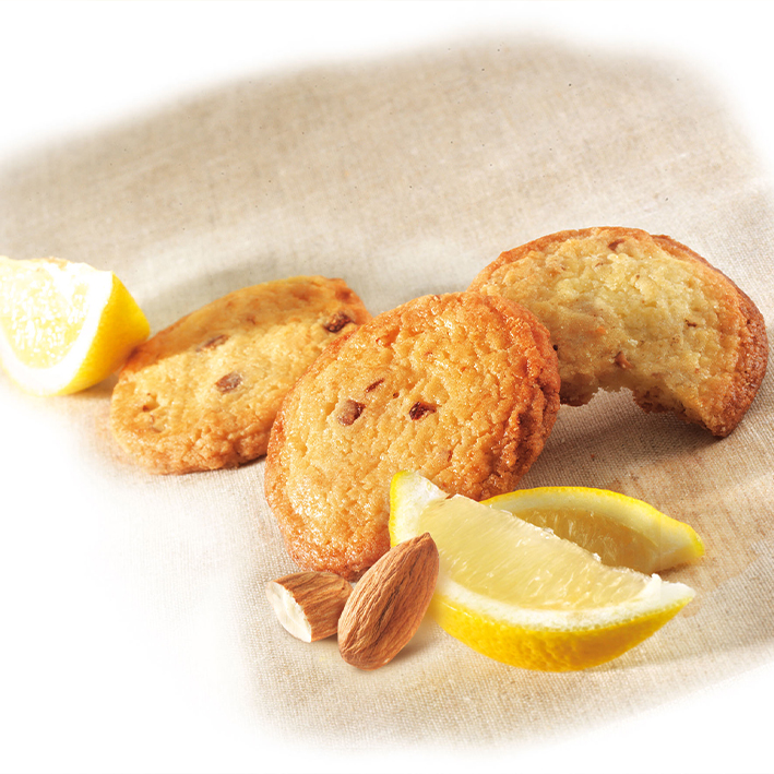 French Butter Cookies Lemon & Almond