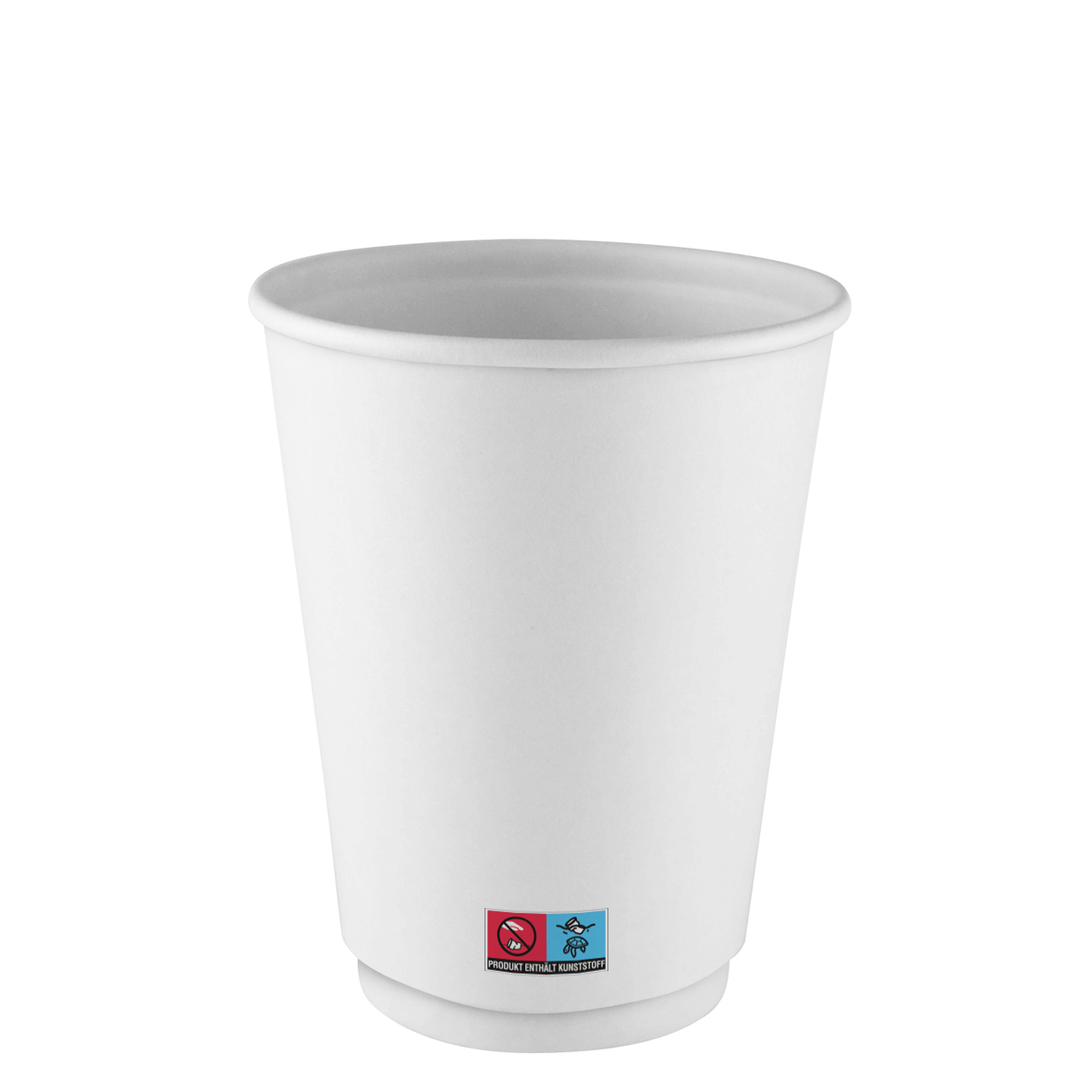 DWE Paper Cup White*, 12 oz.