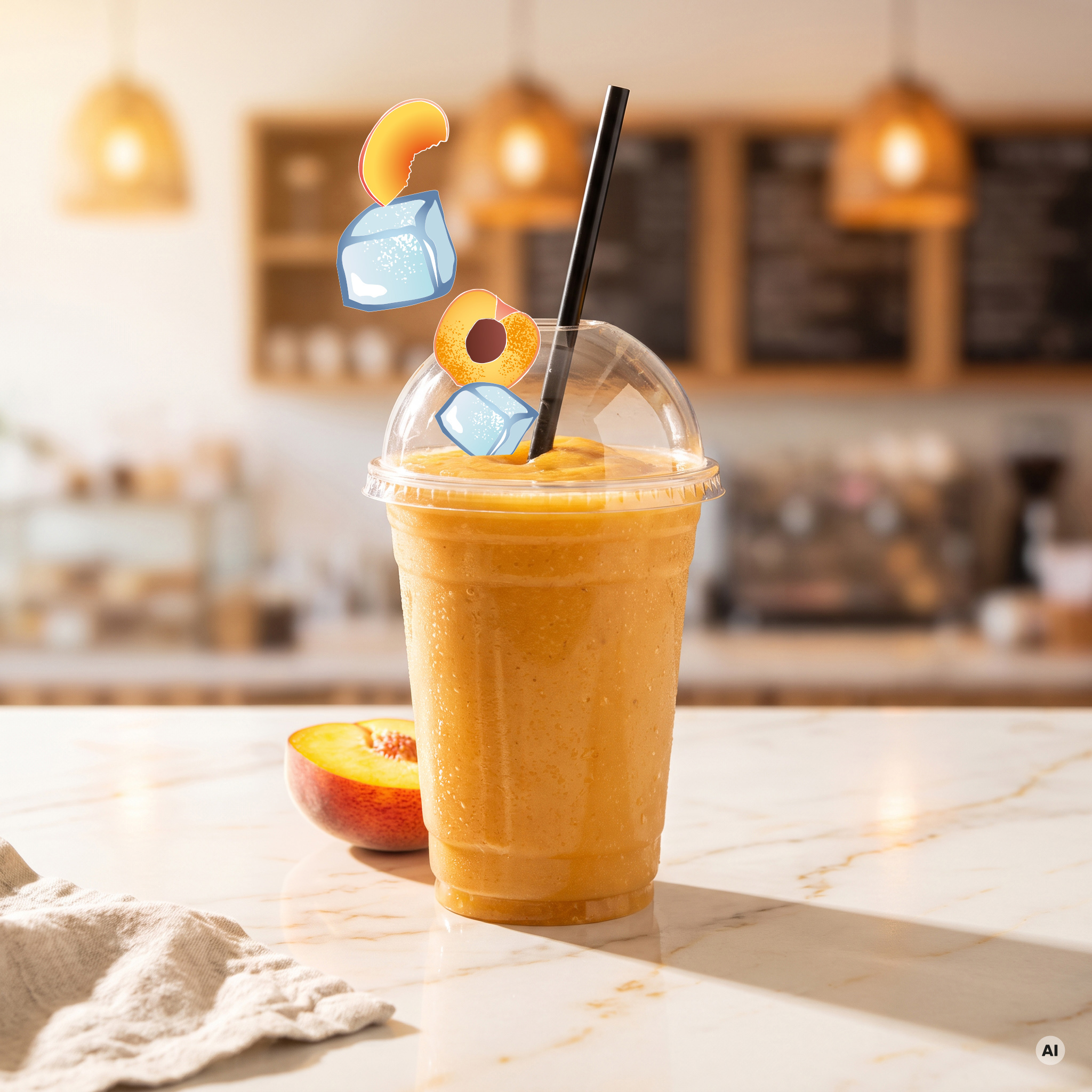 Smoothie Lazy Peach