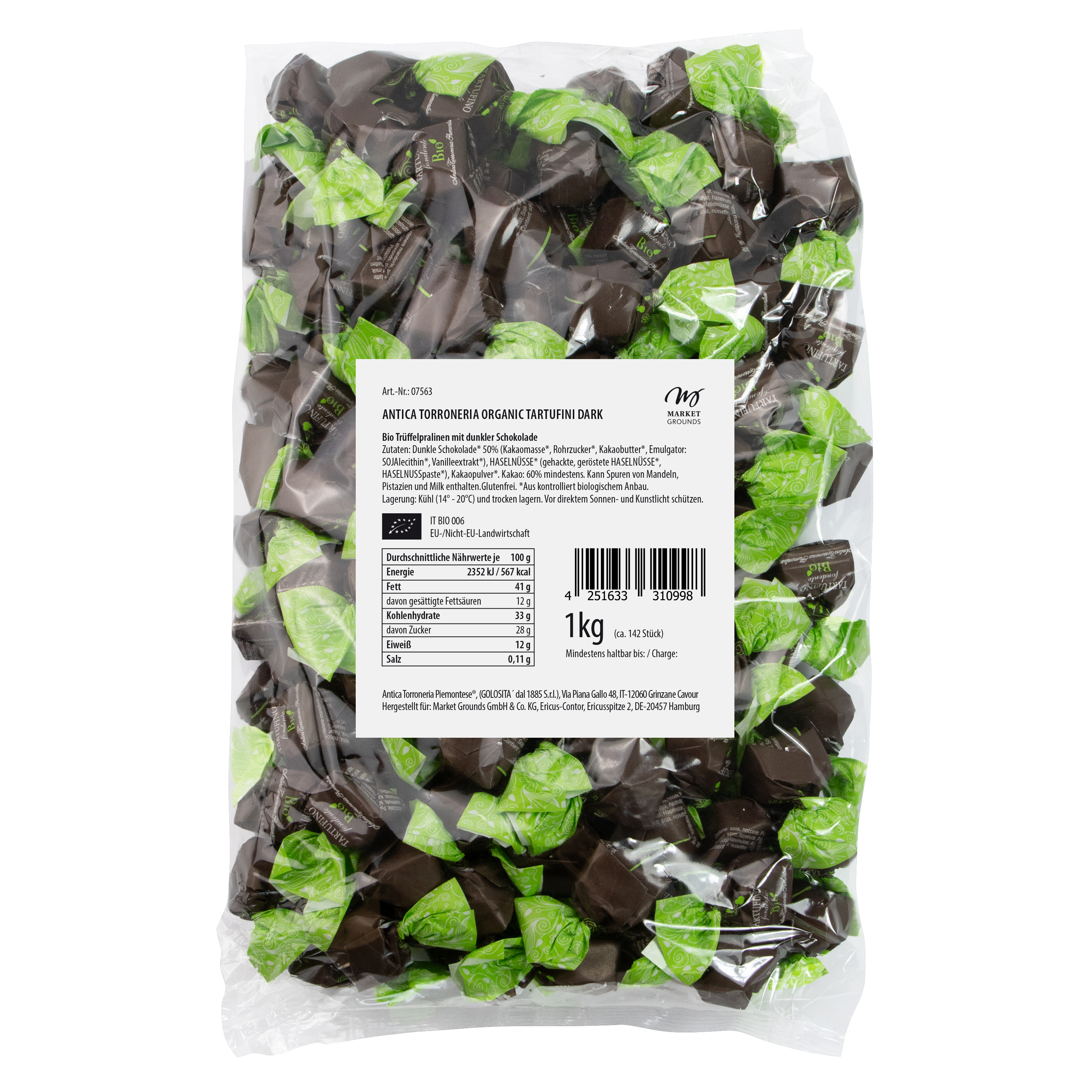 Organic Tartufini Dark