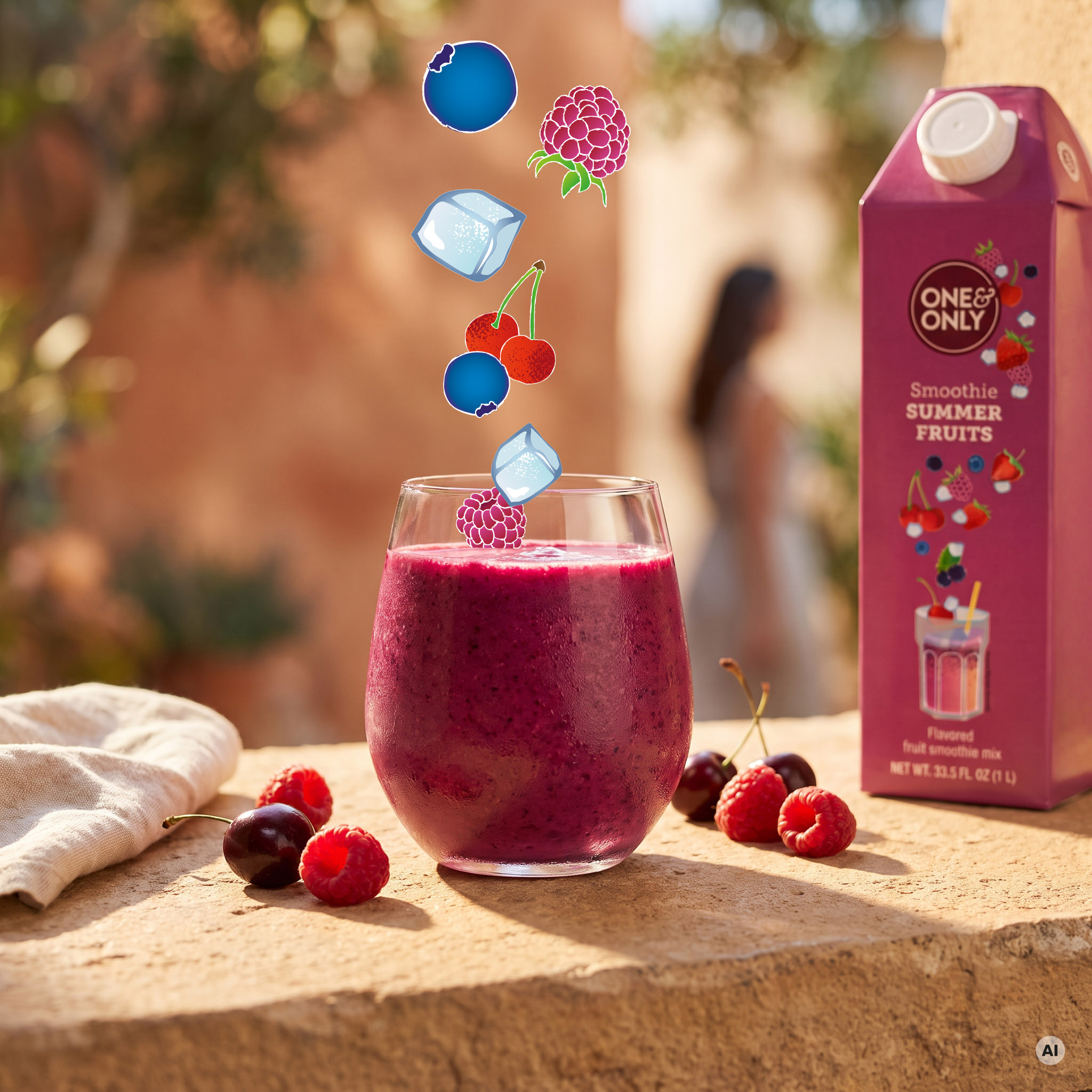 Summer Fruits Smoothie