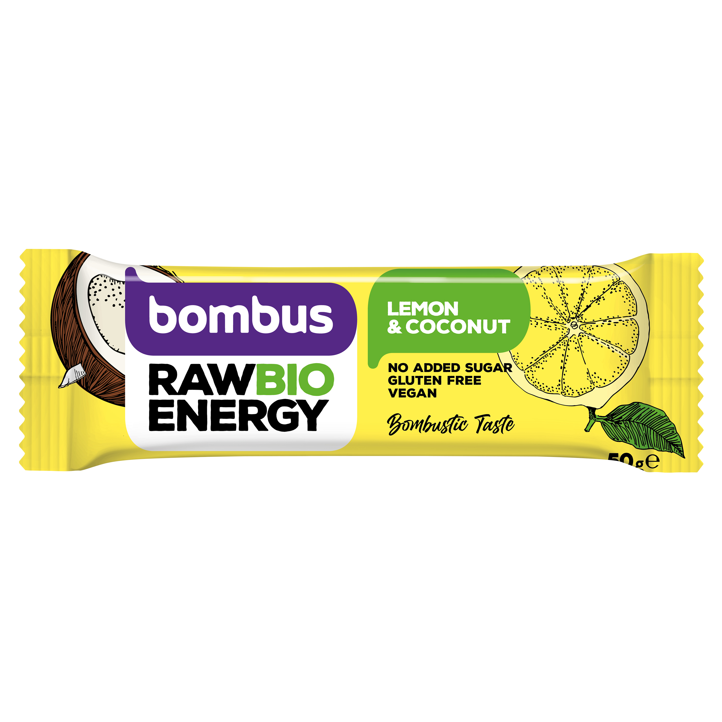 Raw Bio Energy Bar Lemon & Coconut