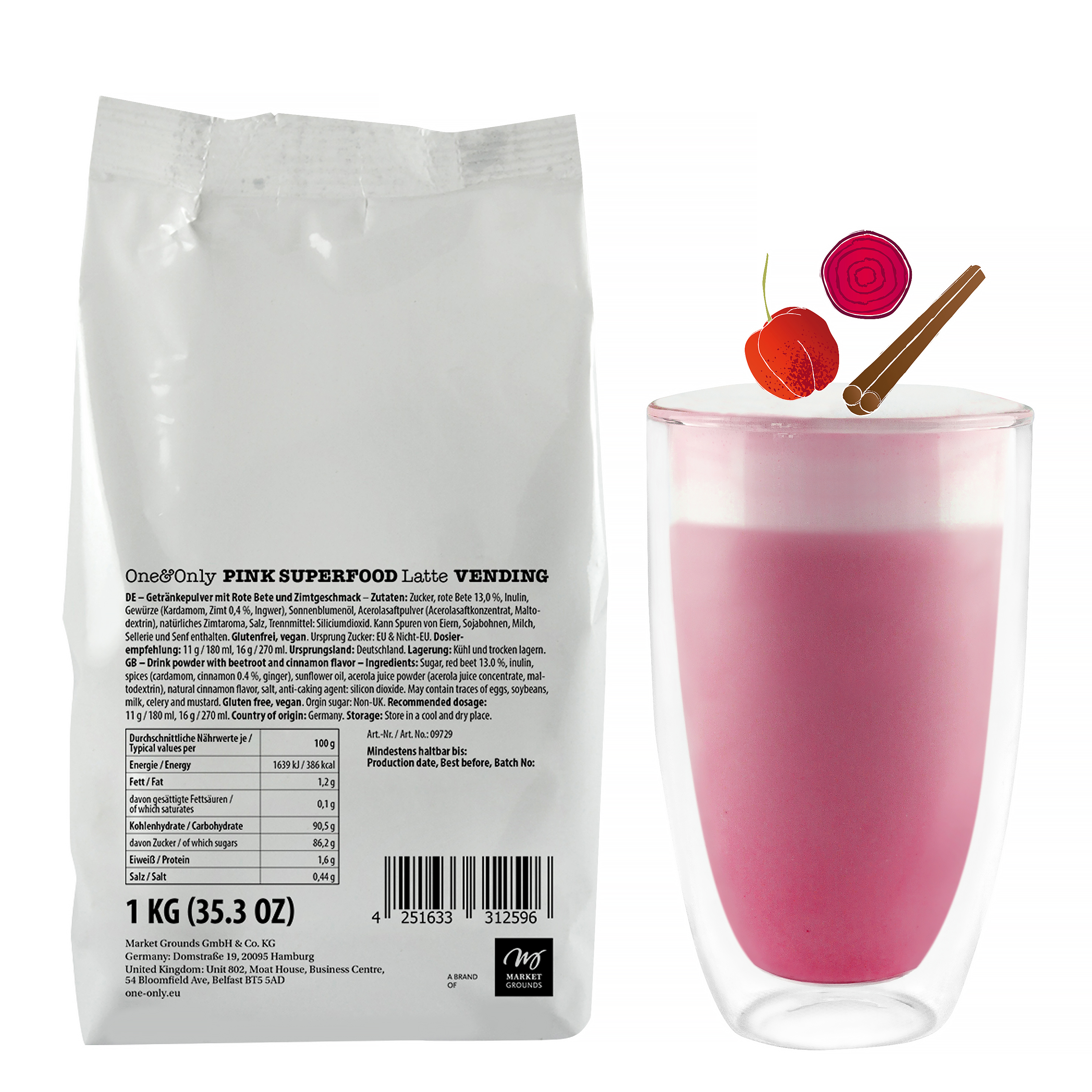 Pink Superfood Vending