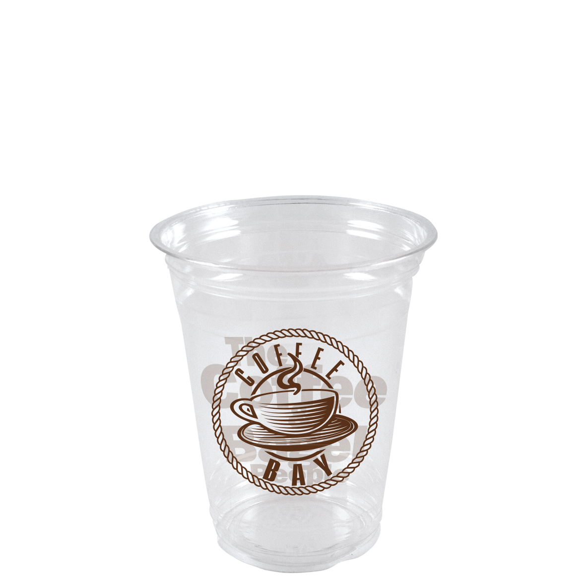 Coffee Bay Clear Cup rPET 12 oz. 1000 pcs