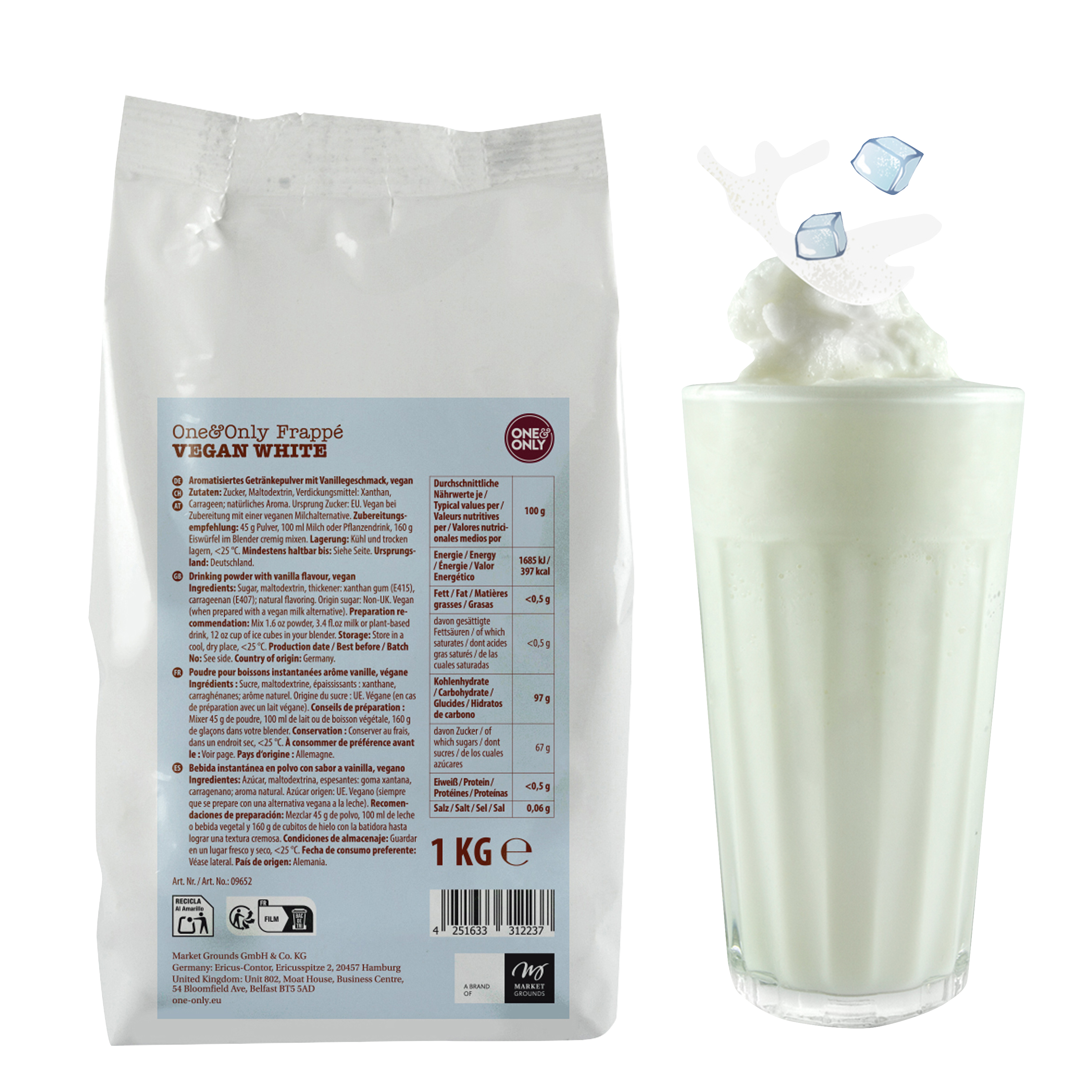 Vegan White Frappé