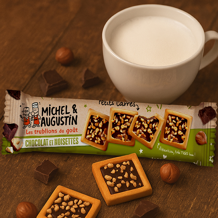 Petits Carrés Hazelnut