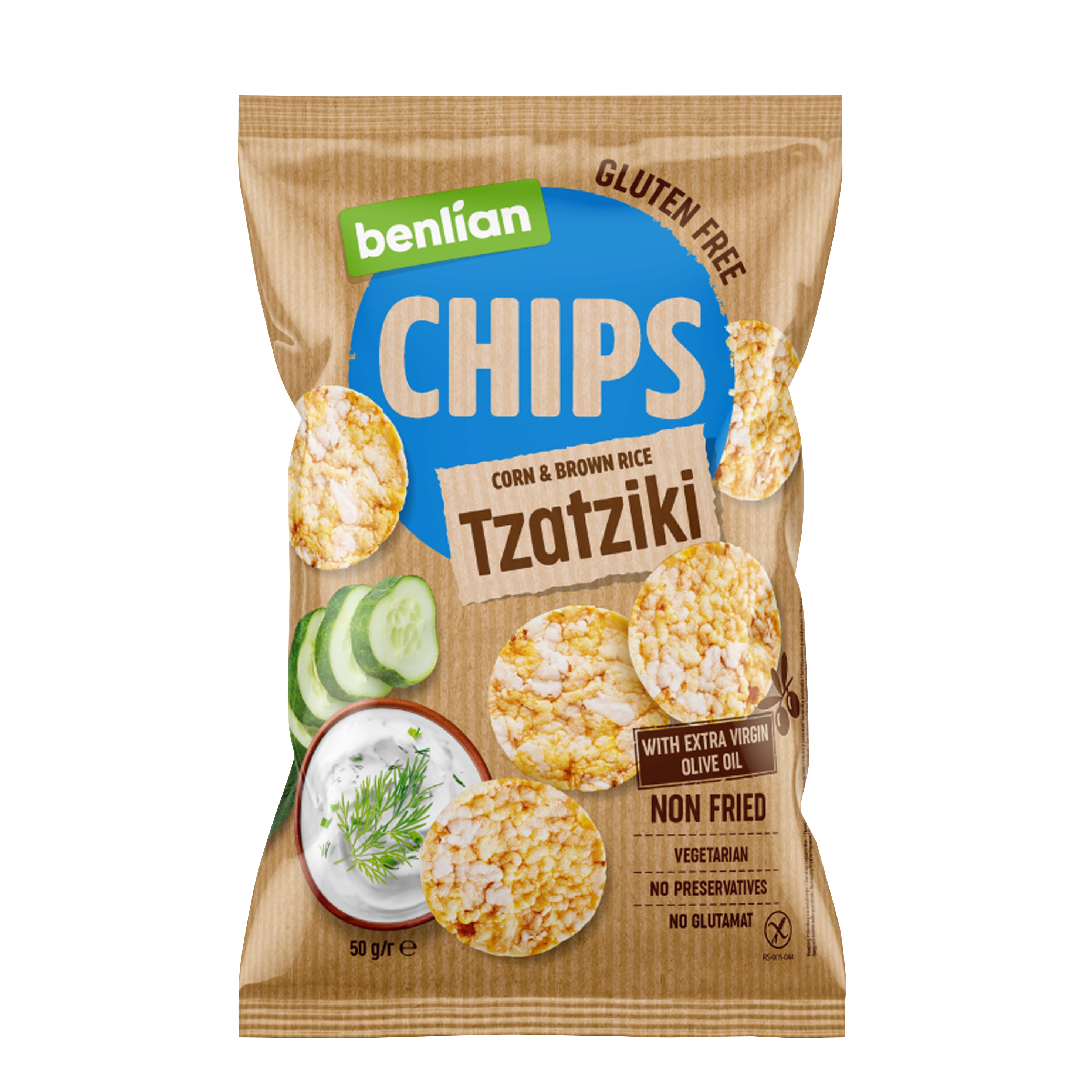 Corn & Rice Chips Tzatziki