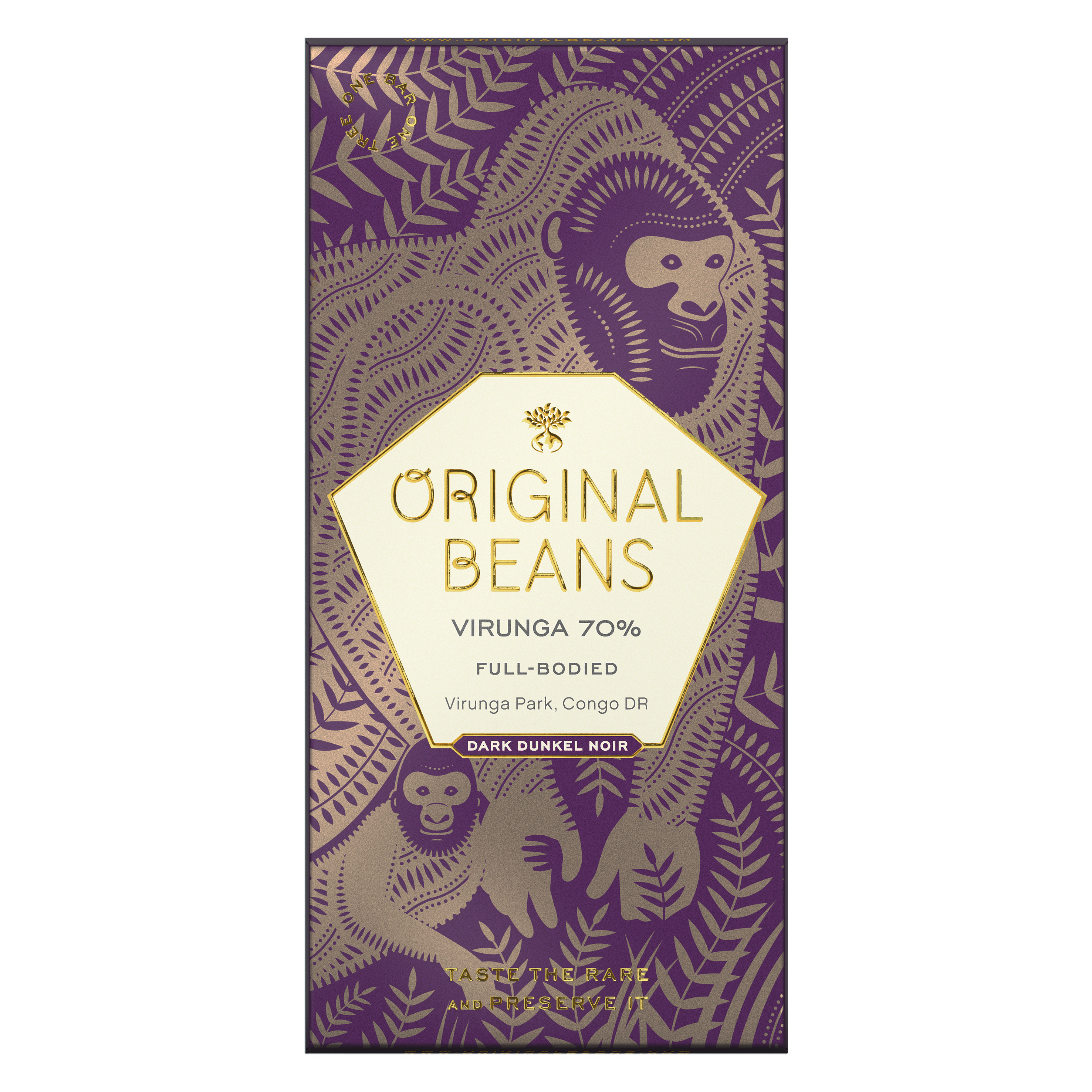 Organic Chocolate Bar Virunga 70%