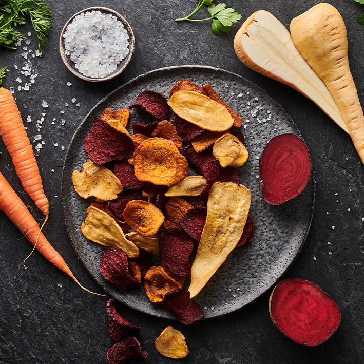 No. 6 Vegetable Crisps Mixed Roots