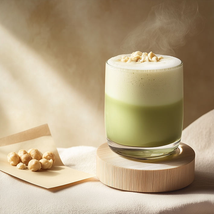 Pistachio, Glass