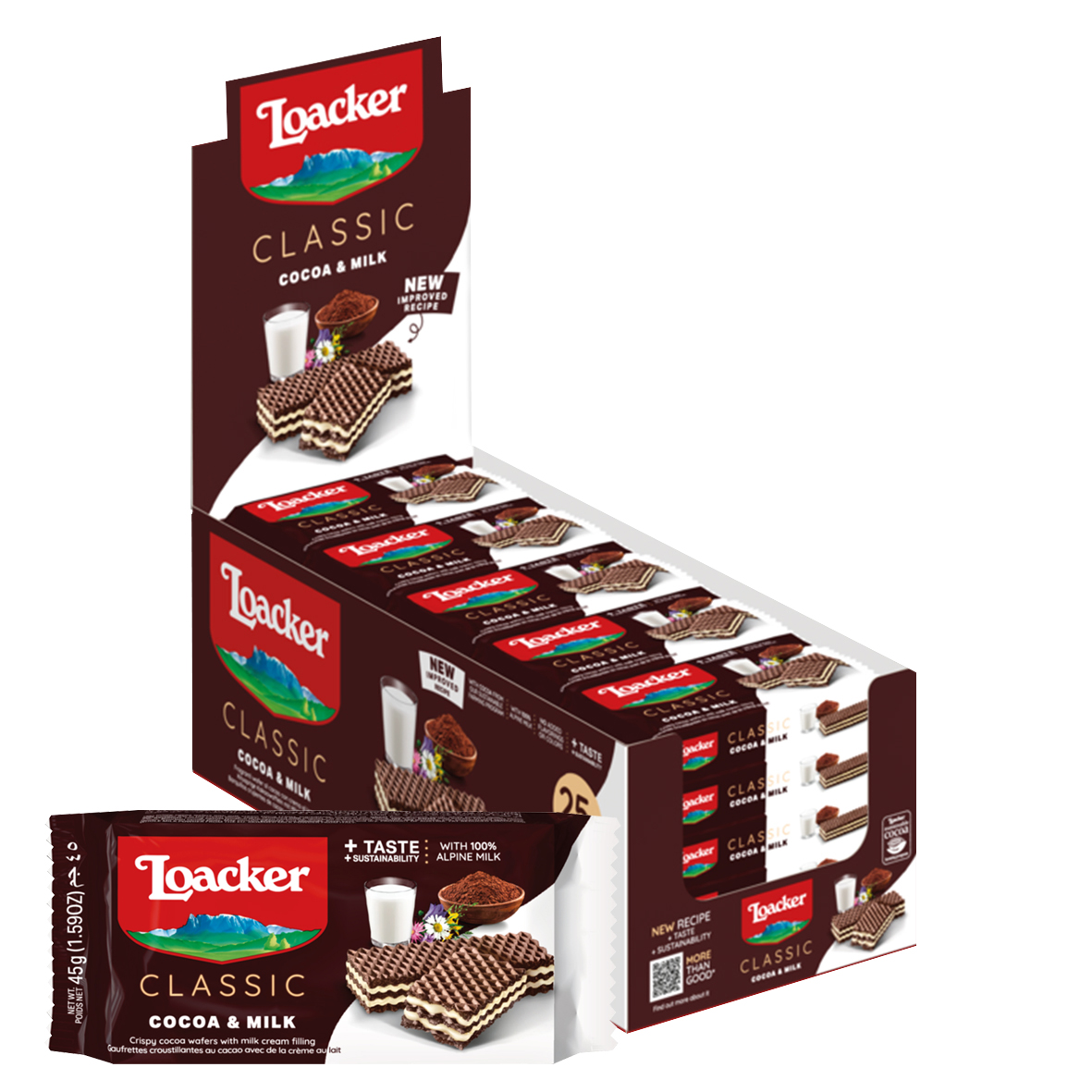Cacao & Milk Waffle