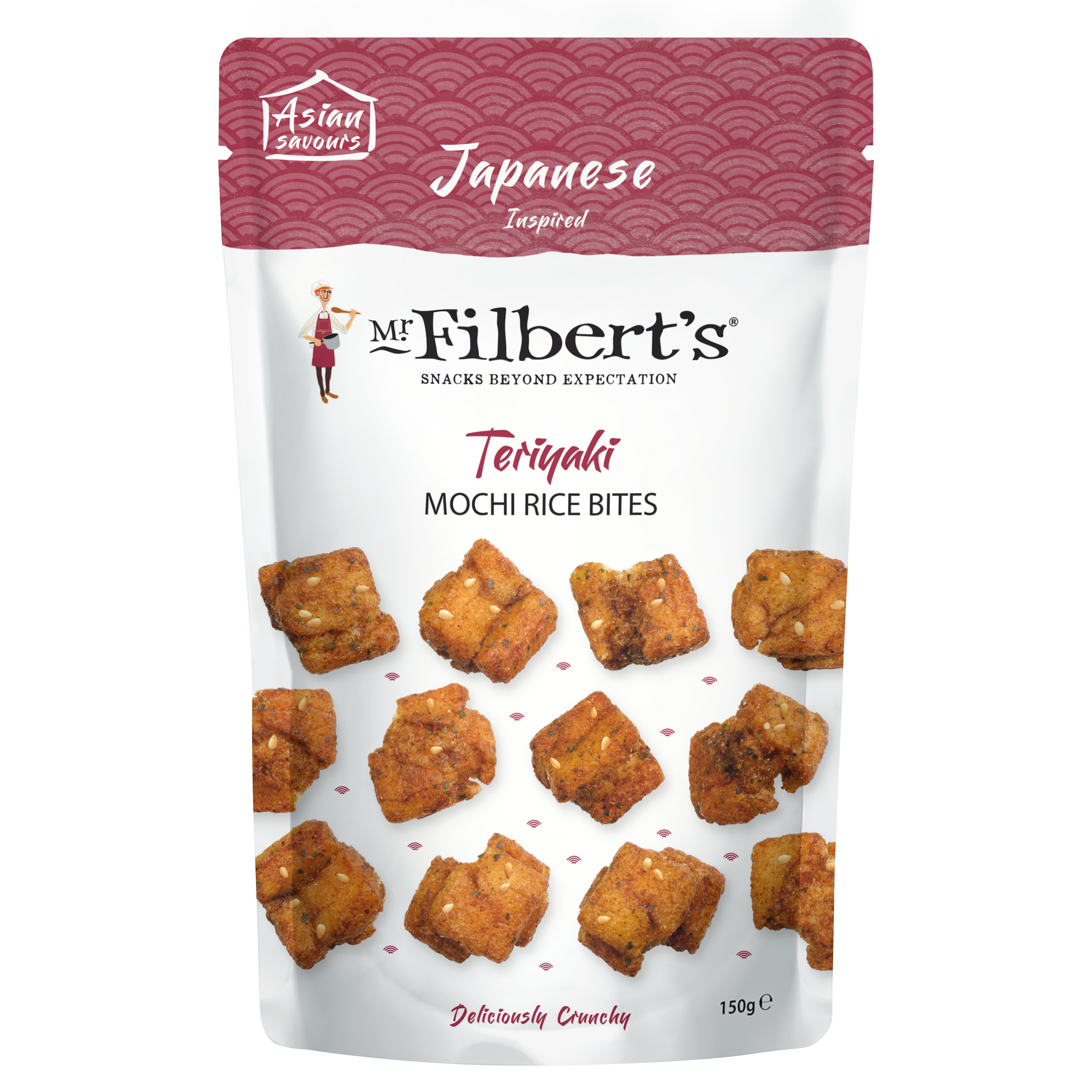 Mochi Rice Bites Teriyaki