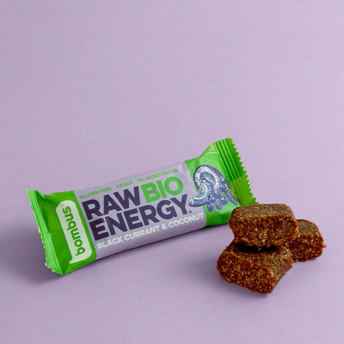 Raw Bio Energy Bar Black Current & Coconut