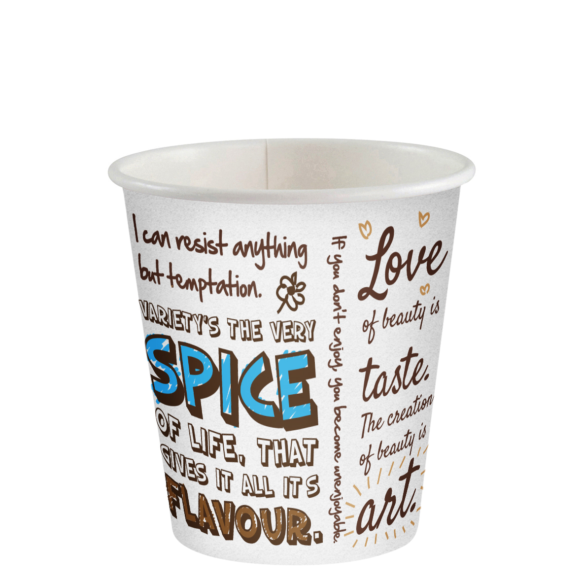 Hot Paper Cup SPICE, 4 oz.