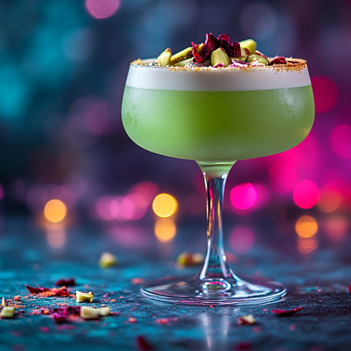 Pistachio, Glass