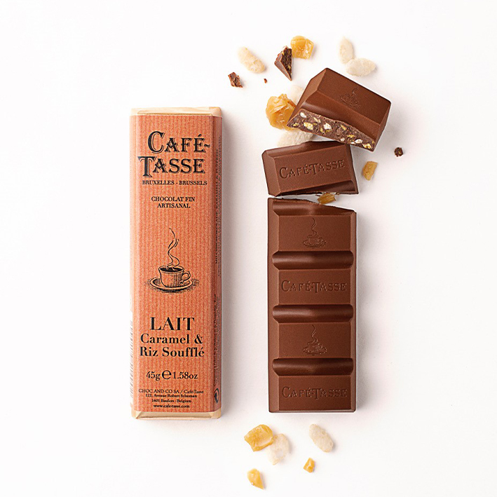 Bars Milk 38 % Caramel & Riz Soufflé (ungefüllt)