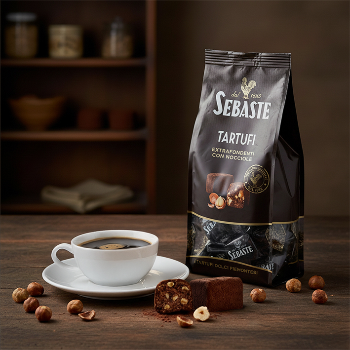 Sebaste Tartufi Extra Dark Bag 180 g