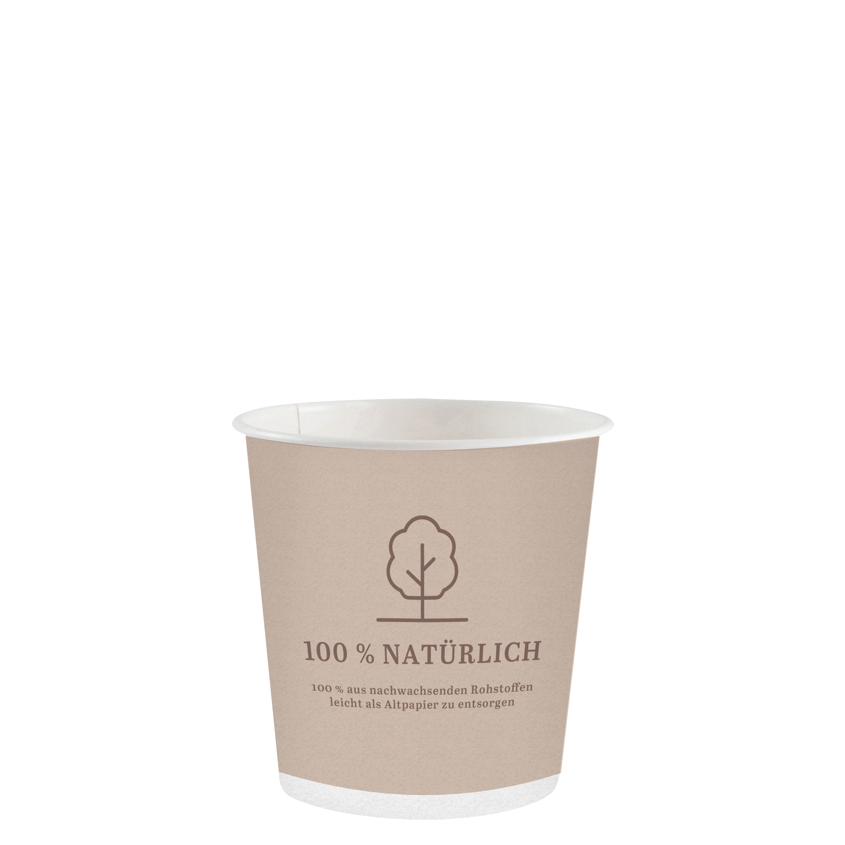 Green PE Cup, 4 oz.