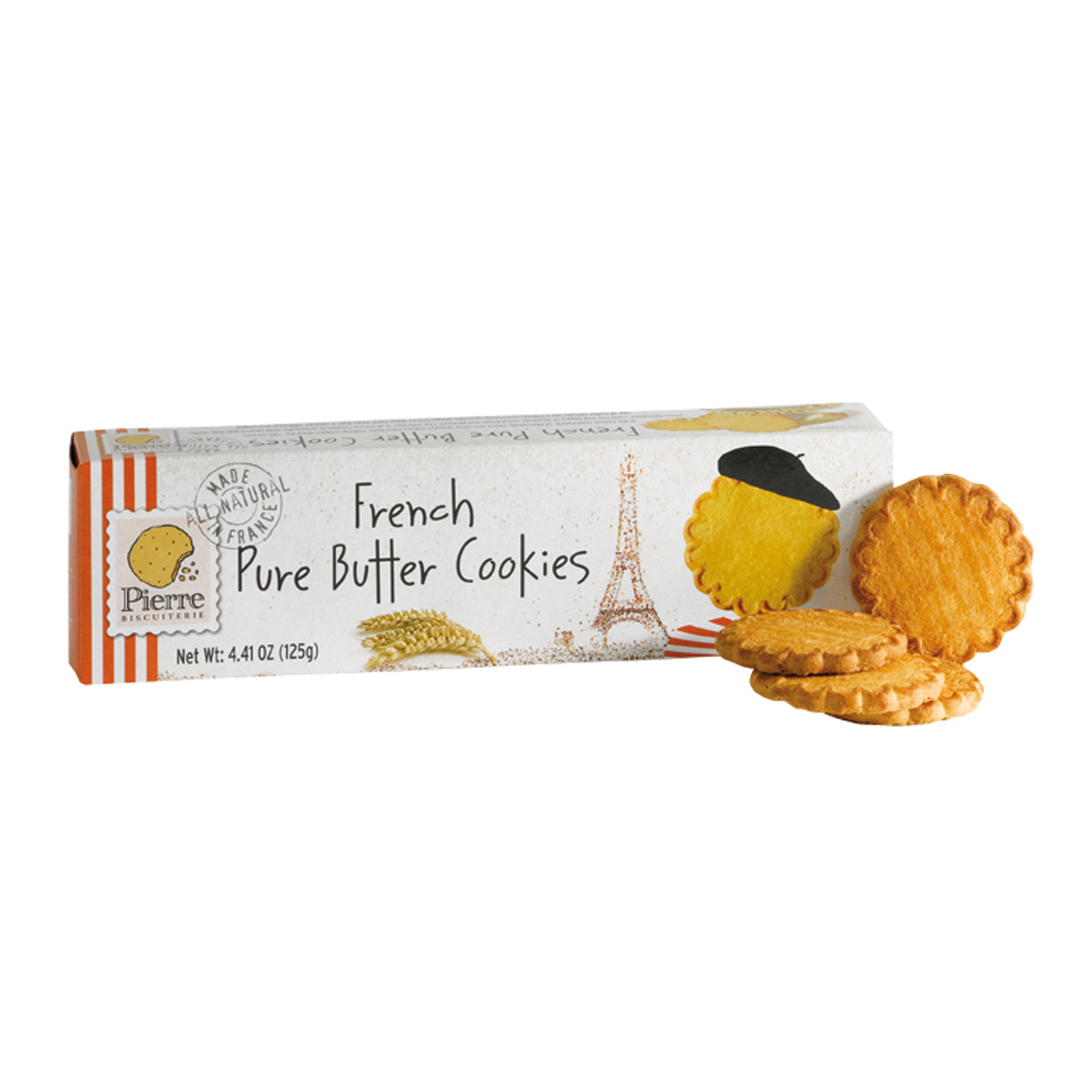 French Butter Cookies Natural