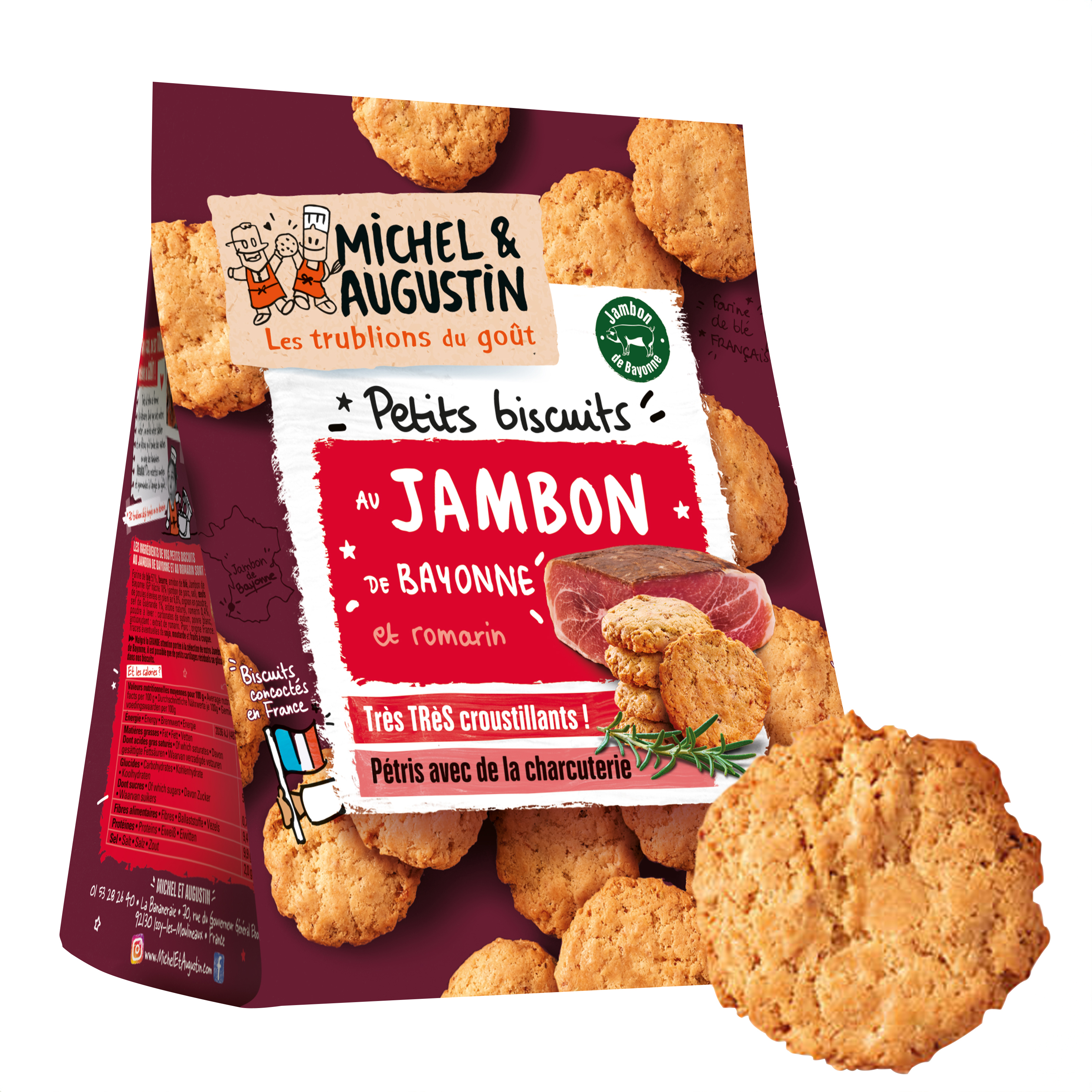 Savoury Biscuits Bayonne