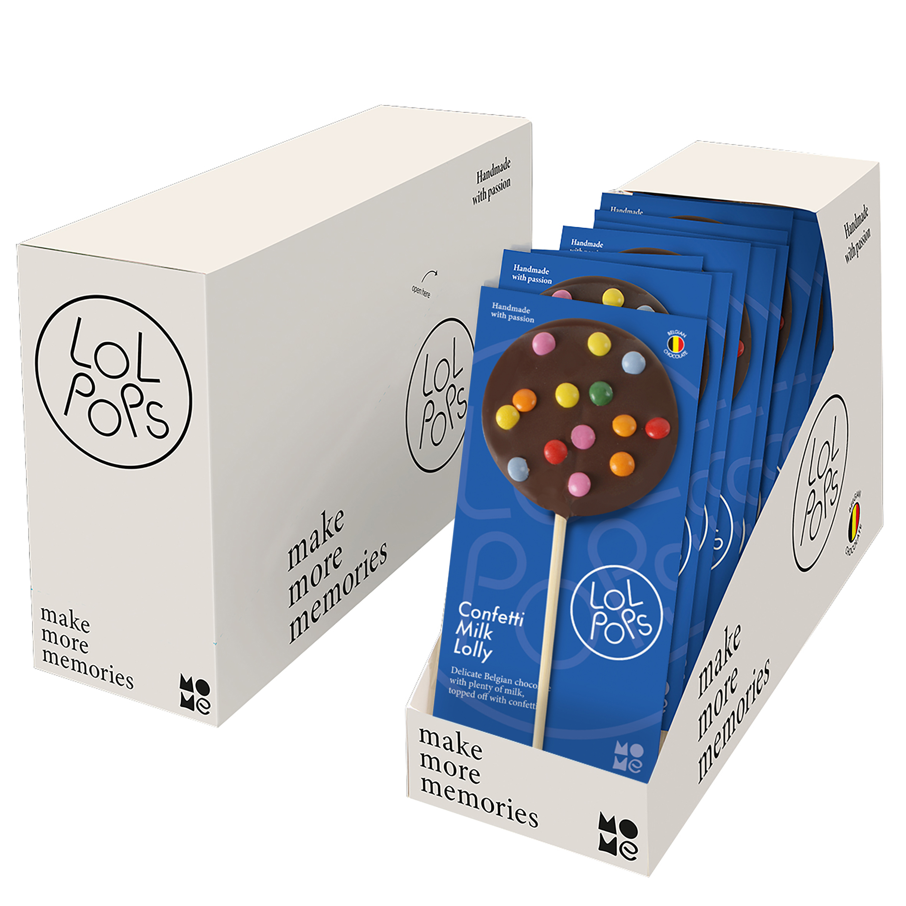 Milk Chocolate Lolly Topping Mix